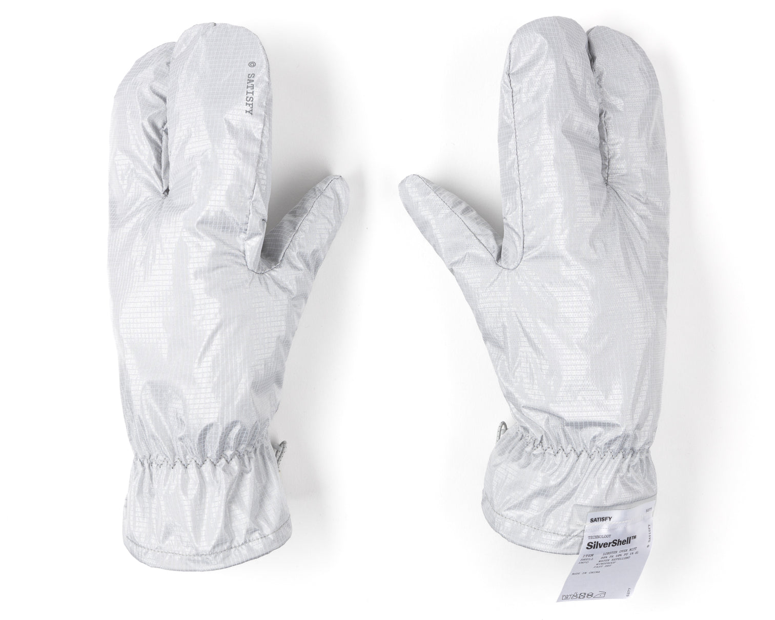 小物 Satisfy SilverShellLobster Mitt Silver 5277-SI_silvershell-lobster-