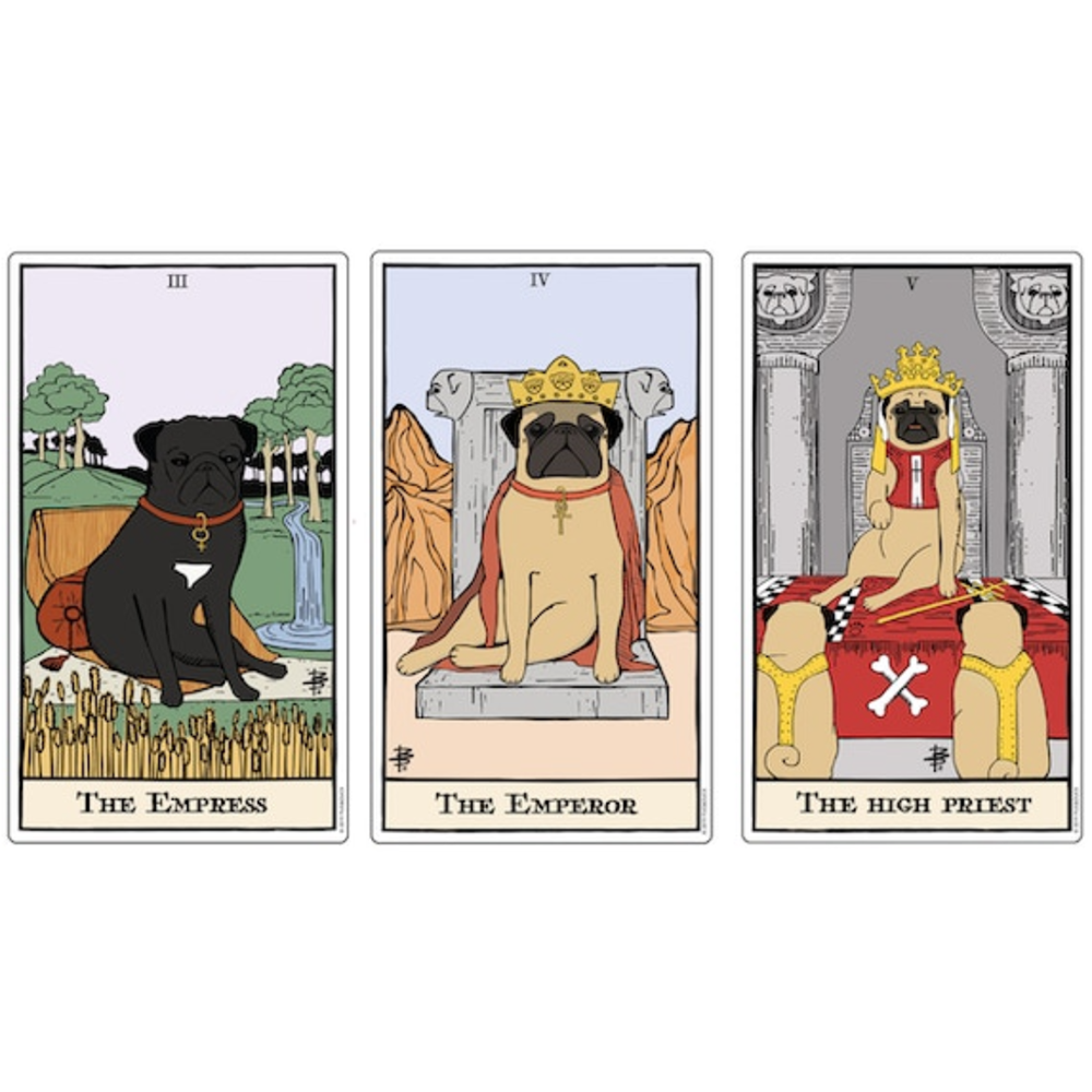 Pug Tarot & Booklet