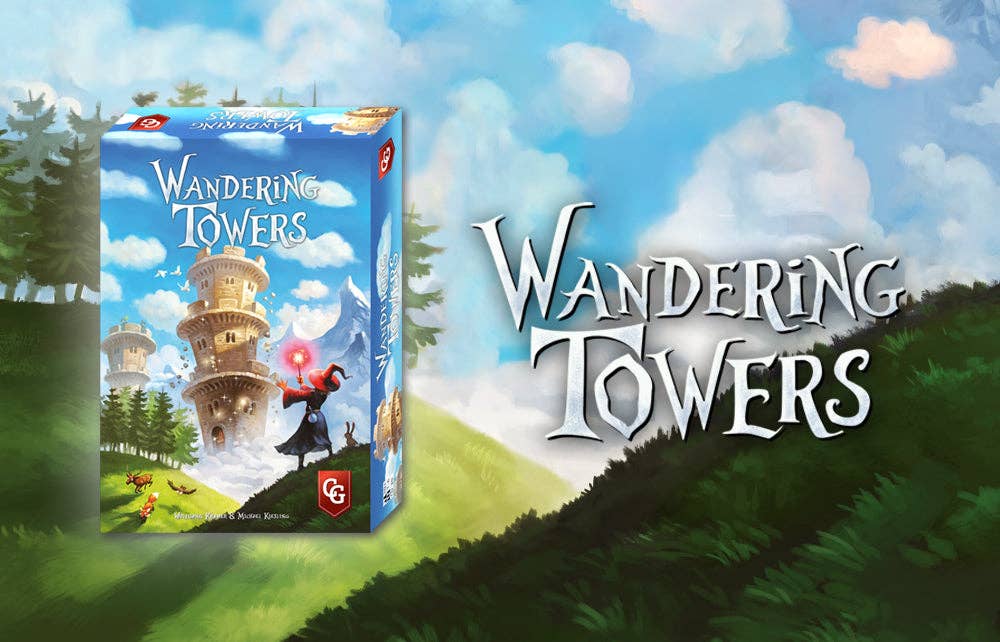 Capstone Games - Wandering Towers: Base Game / 30 minutes / 1-6 Players