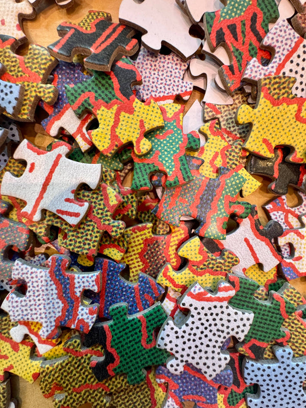Long Lost Studio - Desert Mountain Puzzle by Caroline Clark