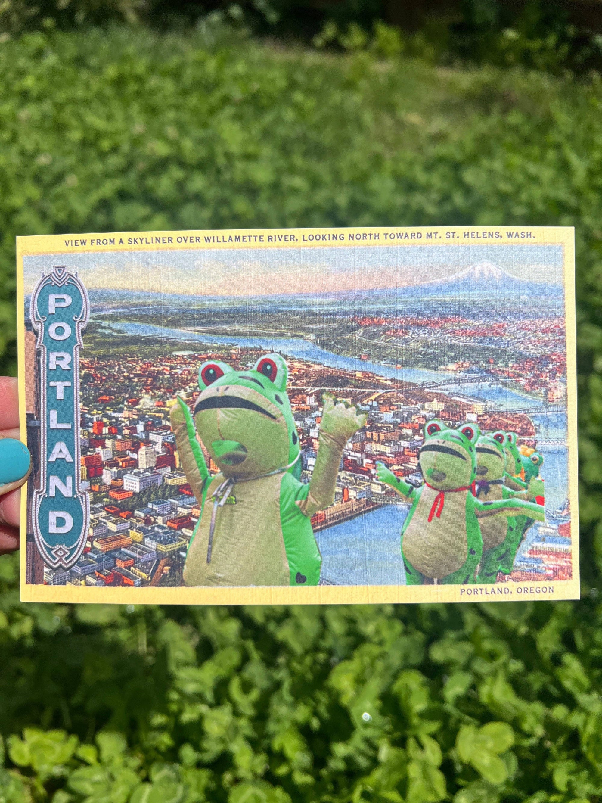 Astral Weekend - POSTCARD Portland Frogs