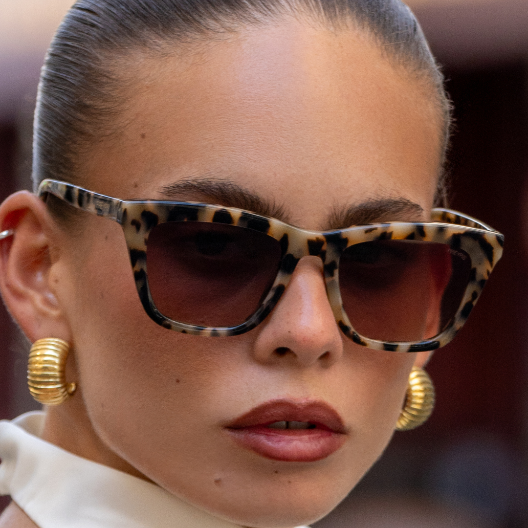 FREYRS Eyewear - Lucy Sunglasses - Milky Tortoise