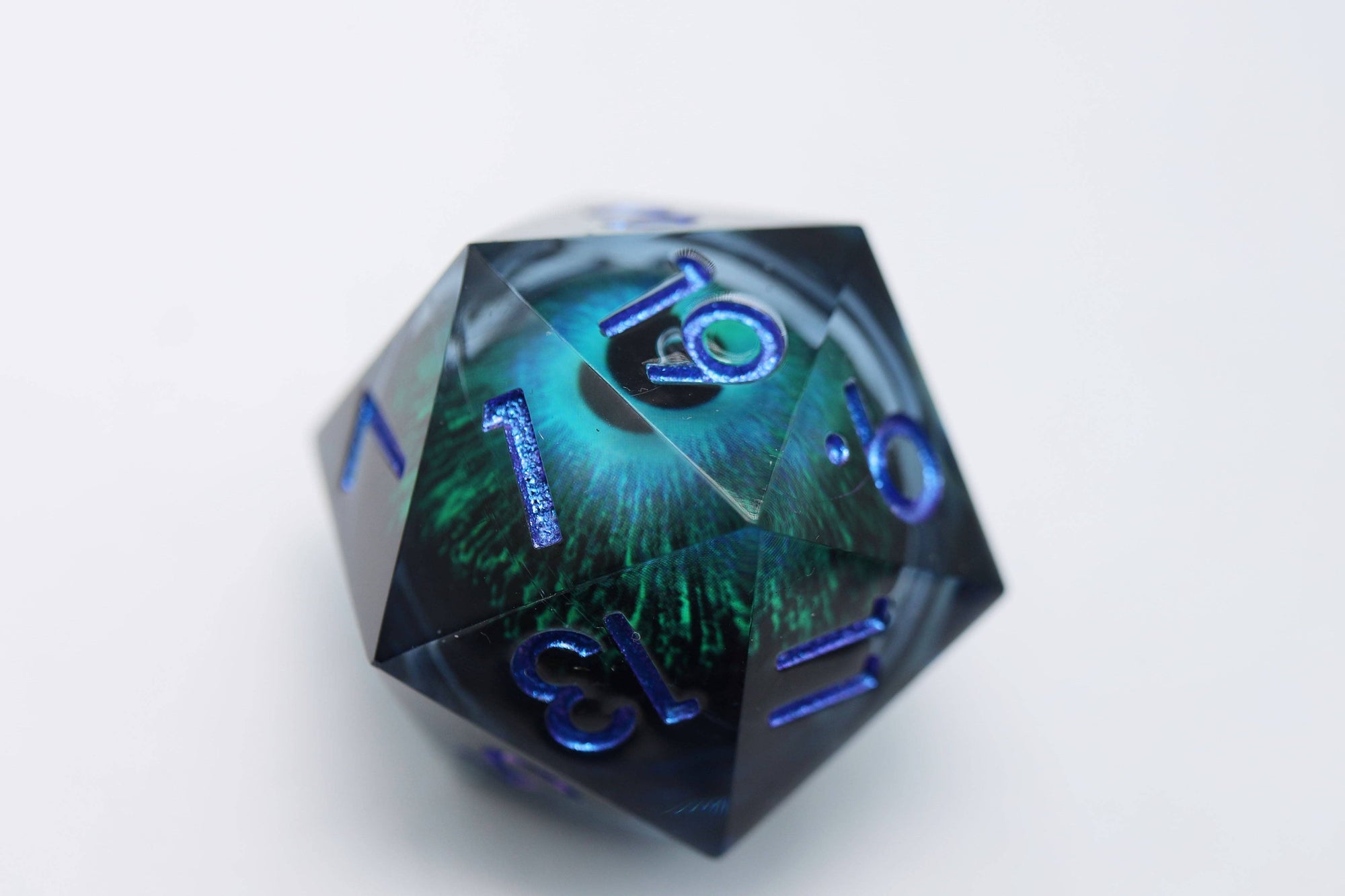 Foam Brain Games 35mm Moving Eye D20 Dice - Blue Cyclops Eye in Portland, Oregon