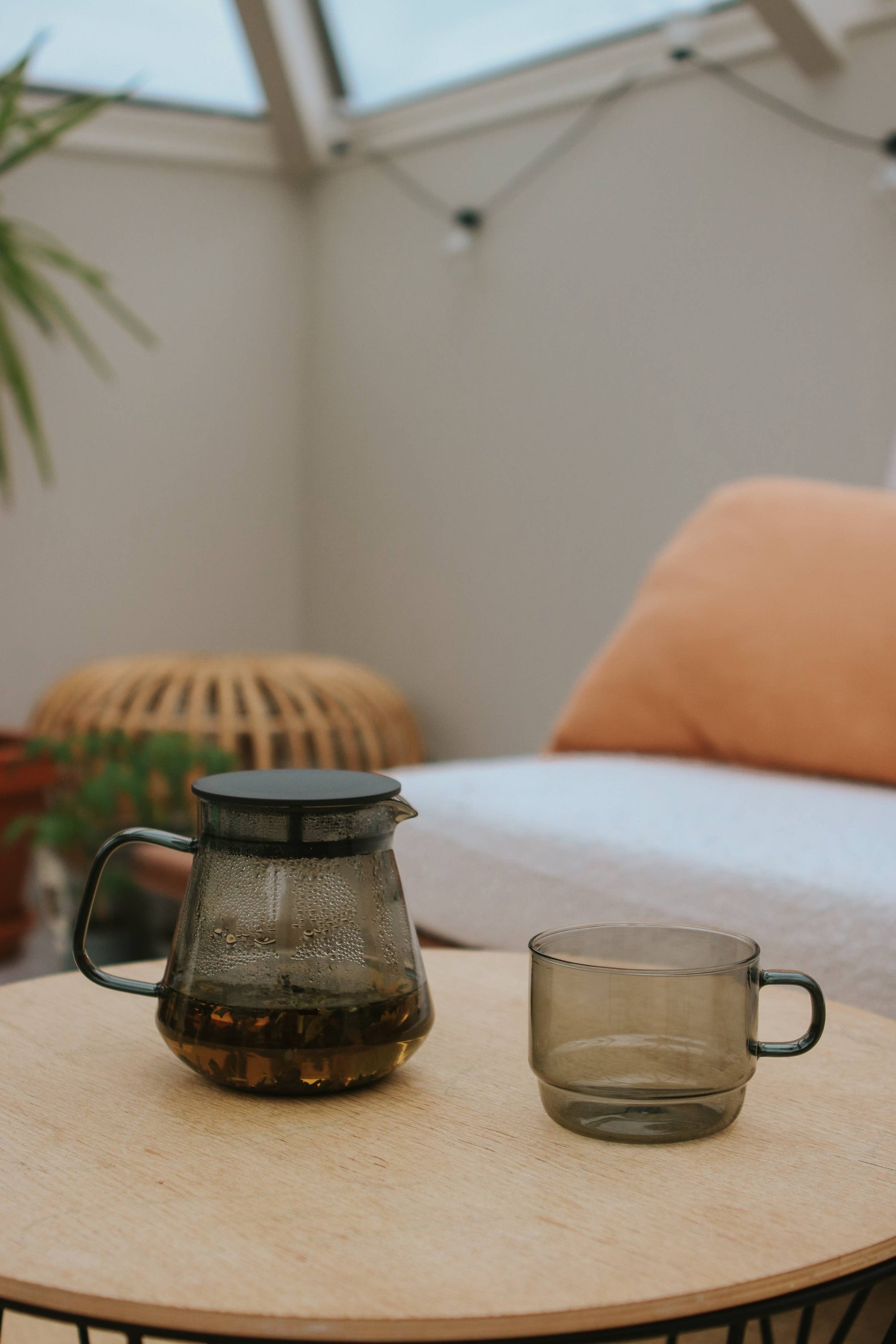 Hario - Colors Glass Series - Stackable Mug 300mL: Amber