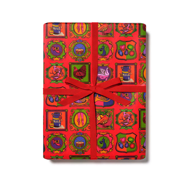 Gift Wrap Roll - 12 Days of Christmas