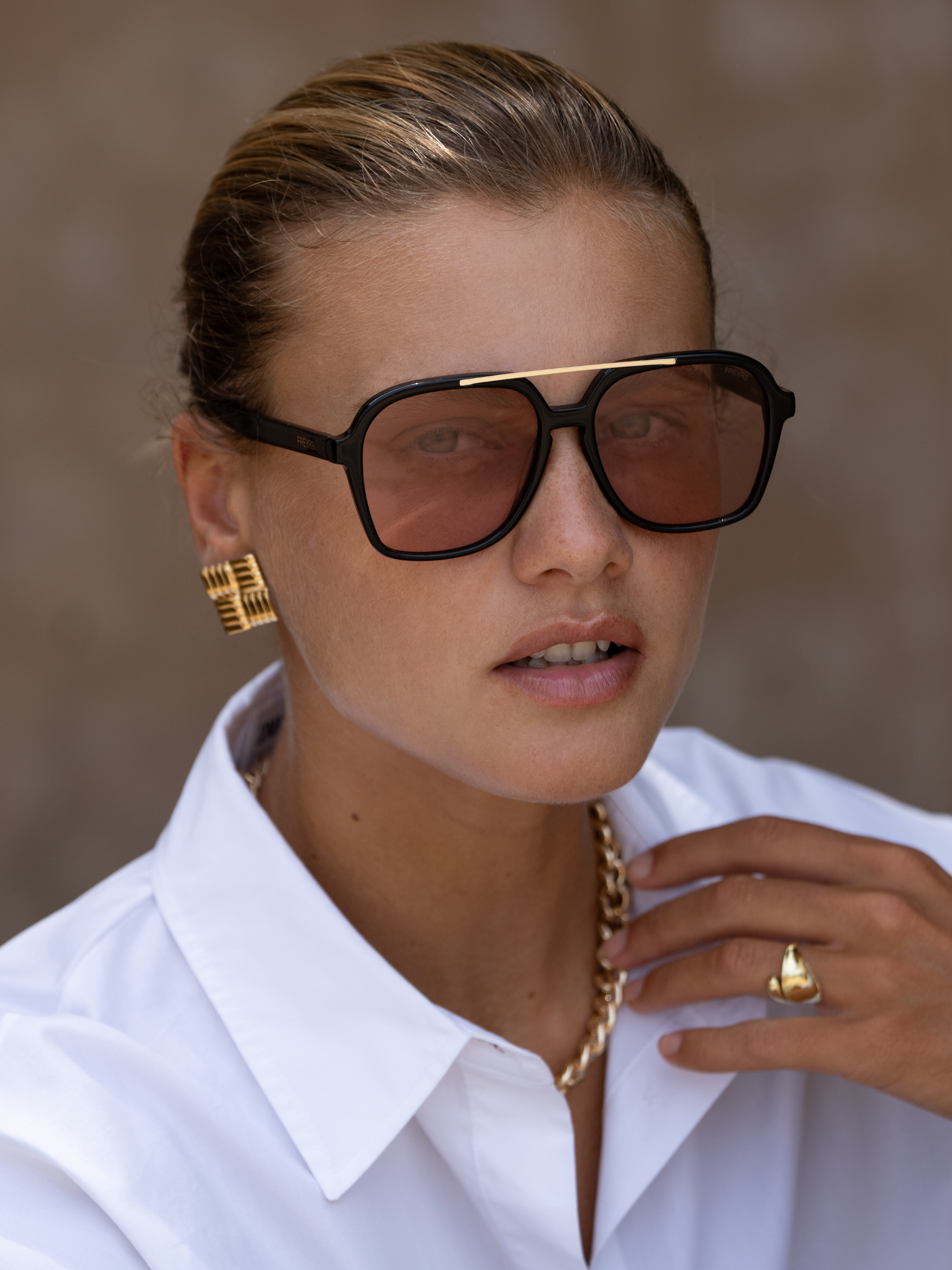 FREYRS Eyewear - Spencer Sunglasses - Rose