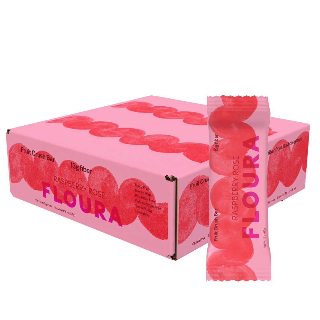 Floura - Fruit Crush Bar - Raspberry Rose