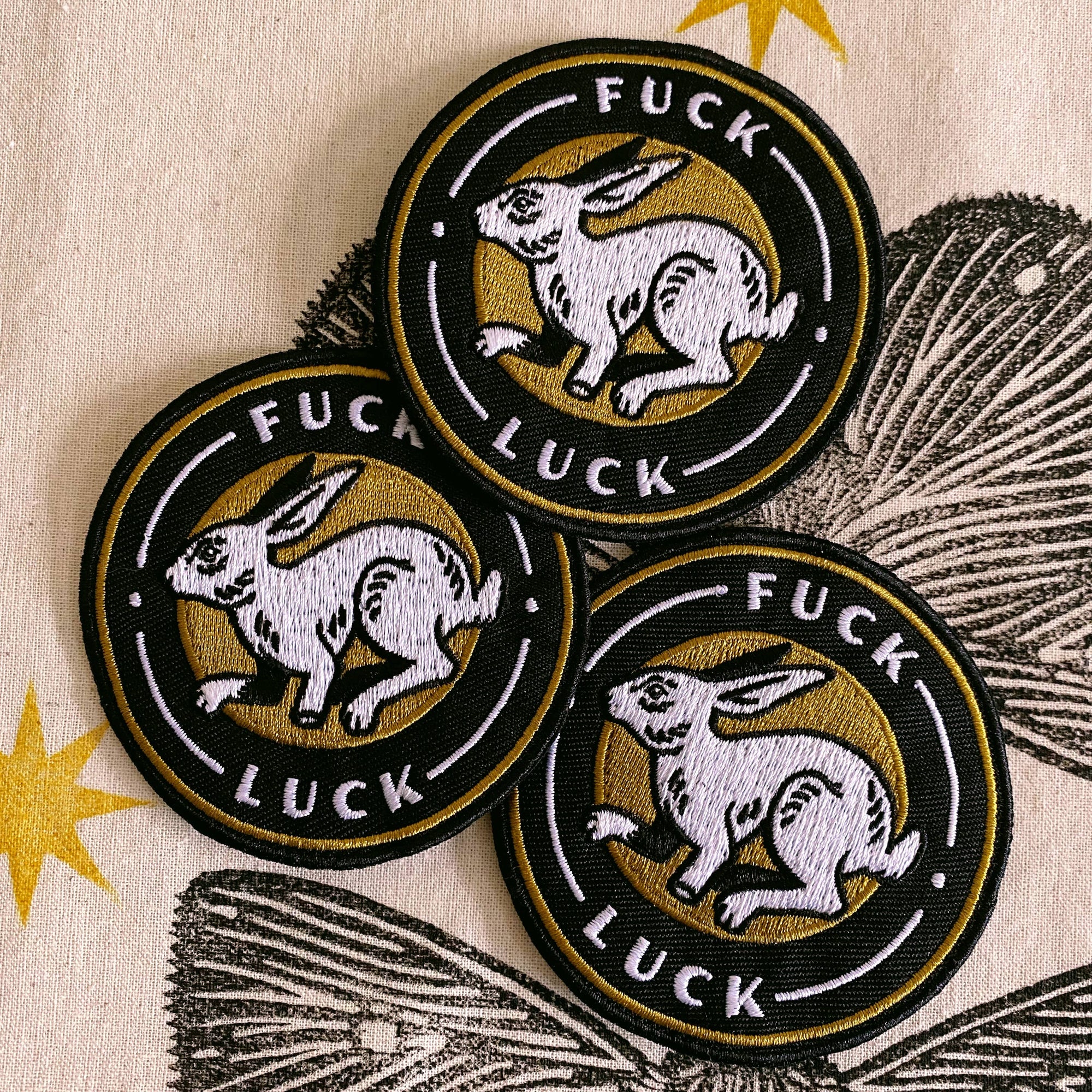 Fuck Luck Patch - Space Camp