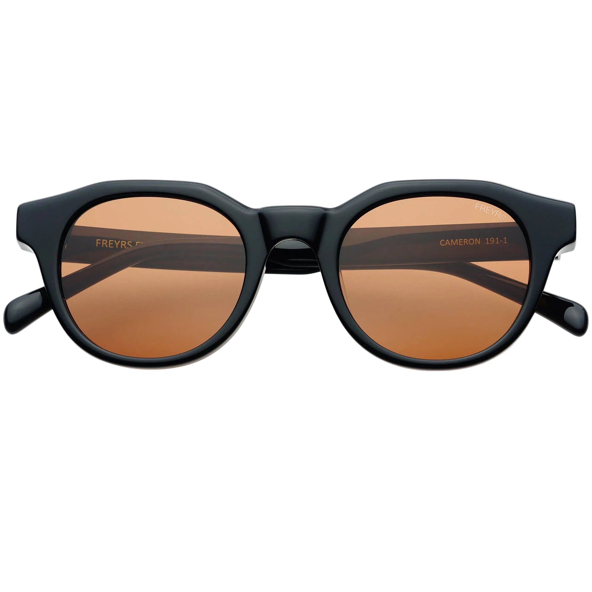FREYRS - Cameron Sunglasses - Black/Brown
