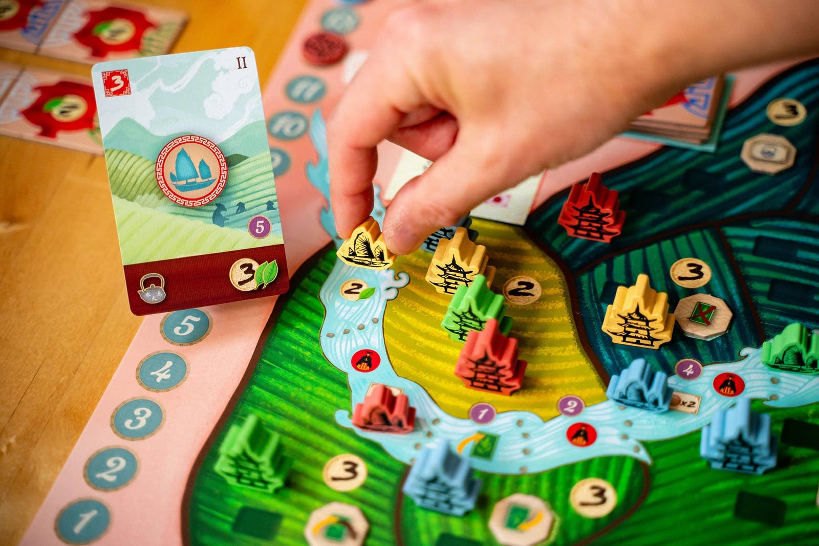Capstone Games - Tea Garden: Base Game / 2, 3, 4 / 90 minutes