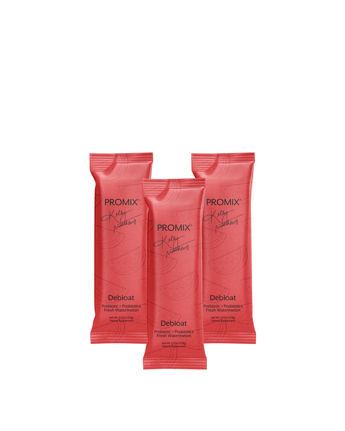 Promix - Debloat: Prebiotic + Probiotic: Watermelon / 30 Single Sticks