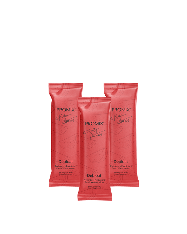 Promix - Debloat: Prebiotic + Probiotic: Watermelon / 30 Single Sticks