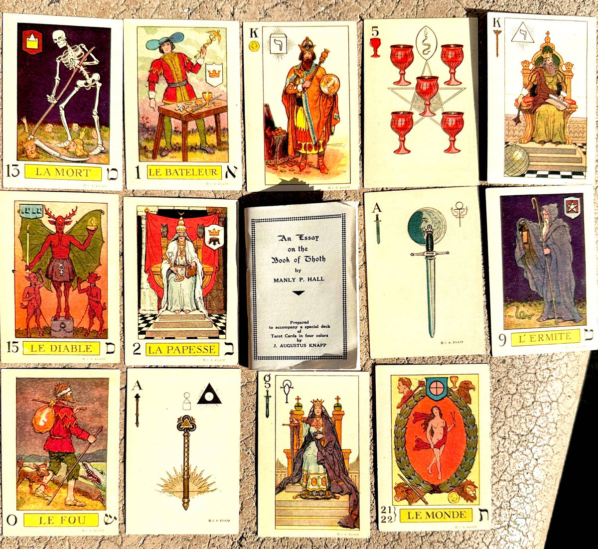The Knapp-Hall Tarot Deck - Limited Edition 1929 Reprint
