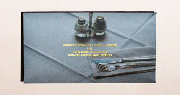 Casa Bosques - Dark Chocolate 74% - Crunchy Peanuts & Vanilla Creme