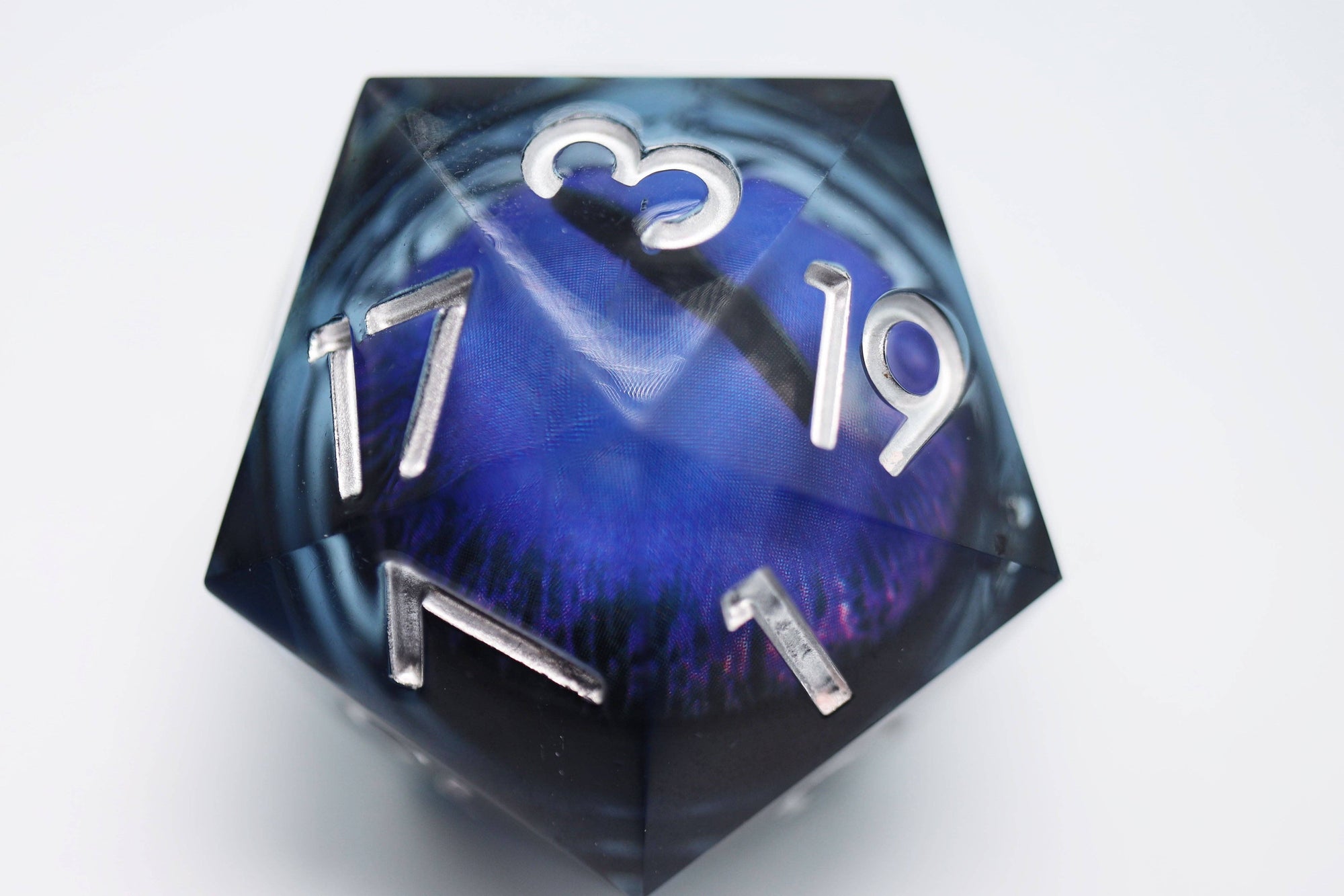 Foam Brain Games 35mm Moving Eye D20 Dice - Purple Cyclops Eye in Portland, Oregon