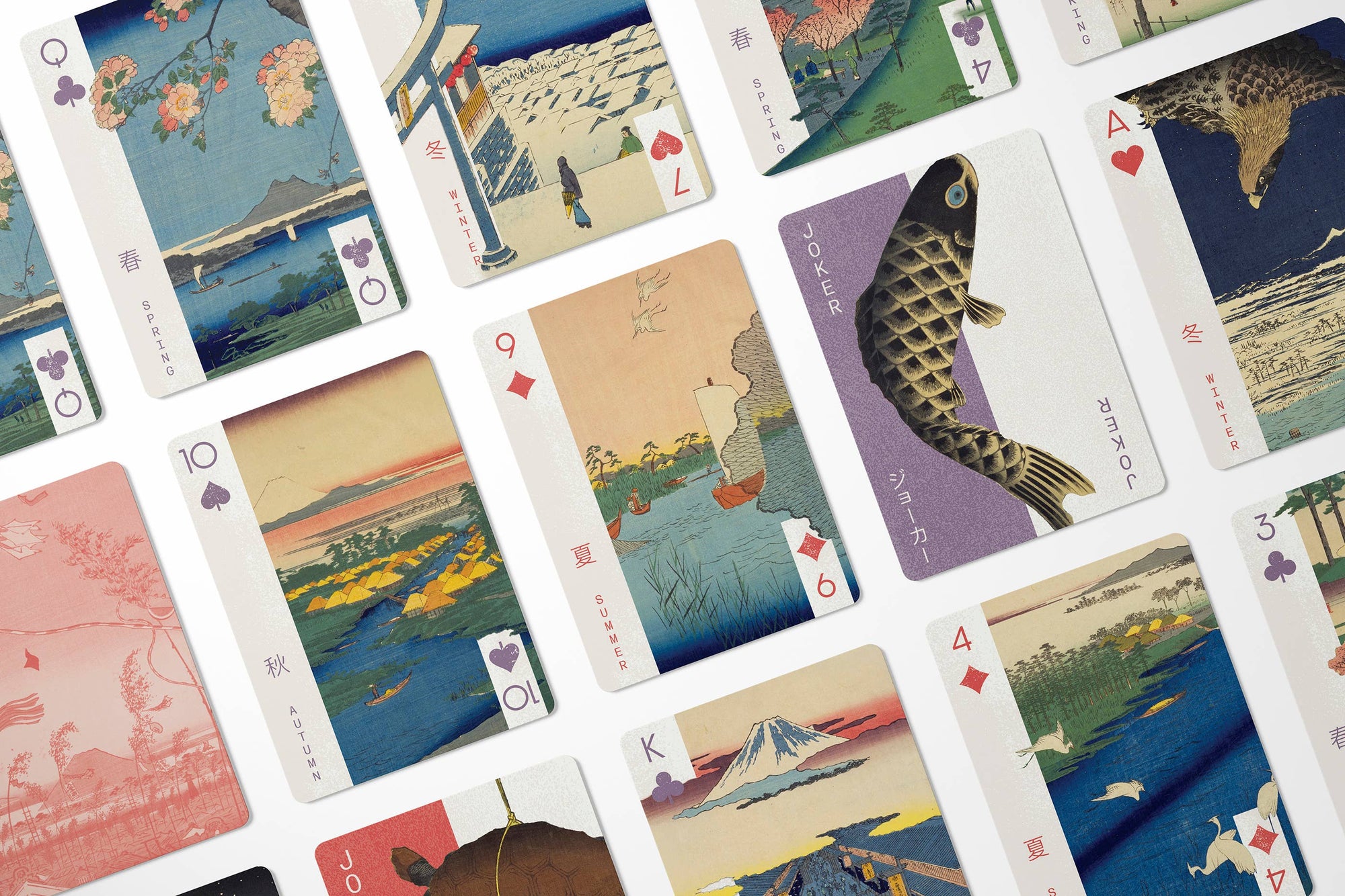 Pomegranate - Hiroshige Playing Cards
