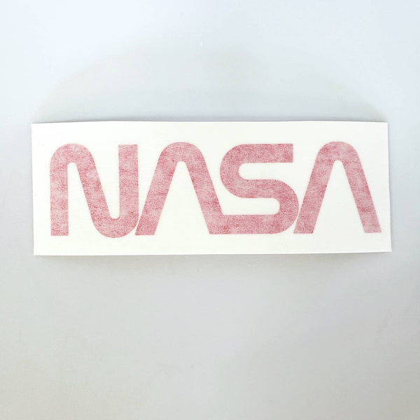 NASA Worm Logo Decal