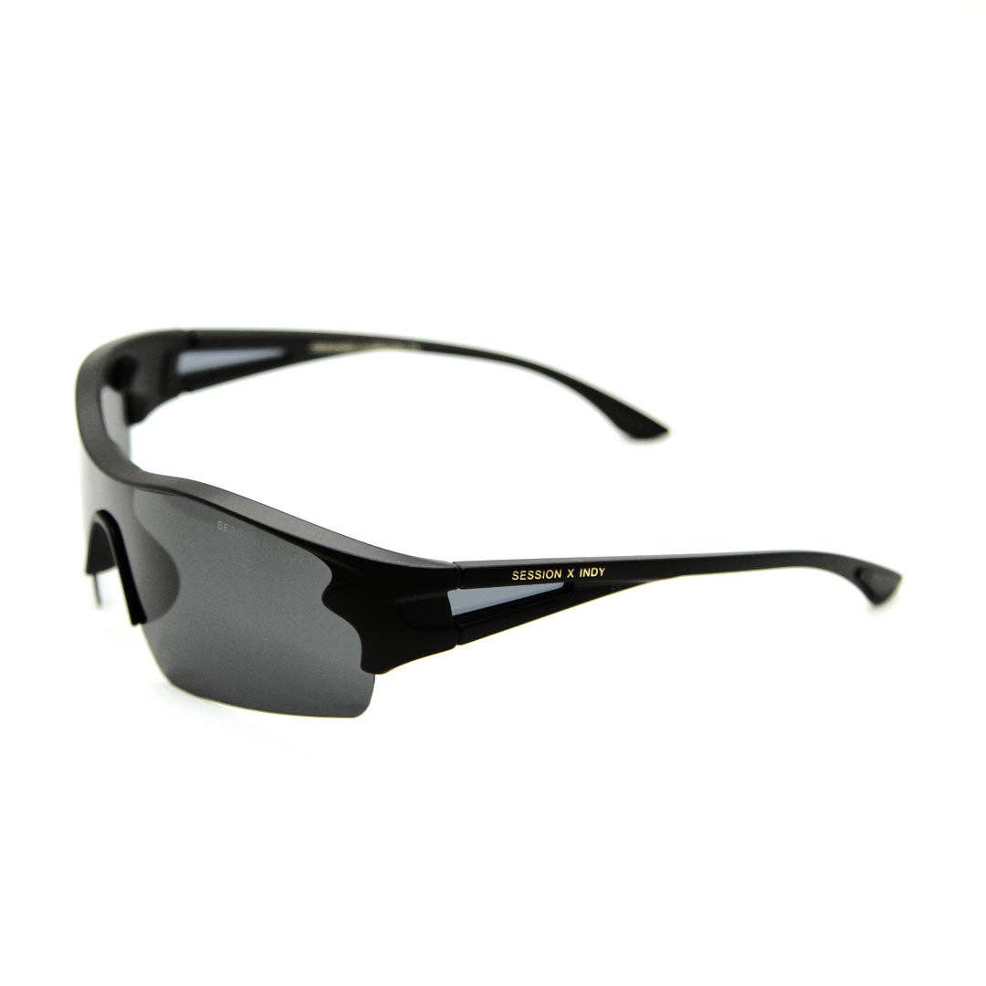 INDY Sunglasses - Session All Black – Polarized Sports Sunglasses