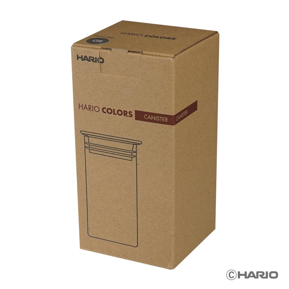 Hario - Colors Glass Series - Canister 400mL: Amber