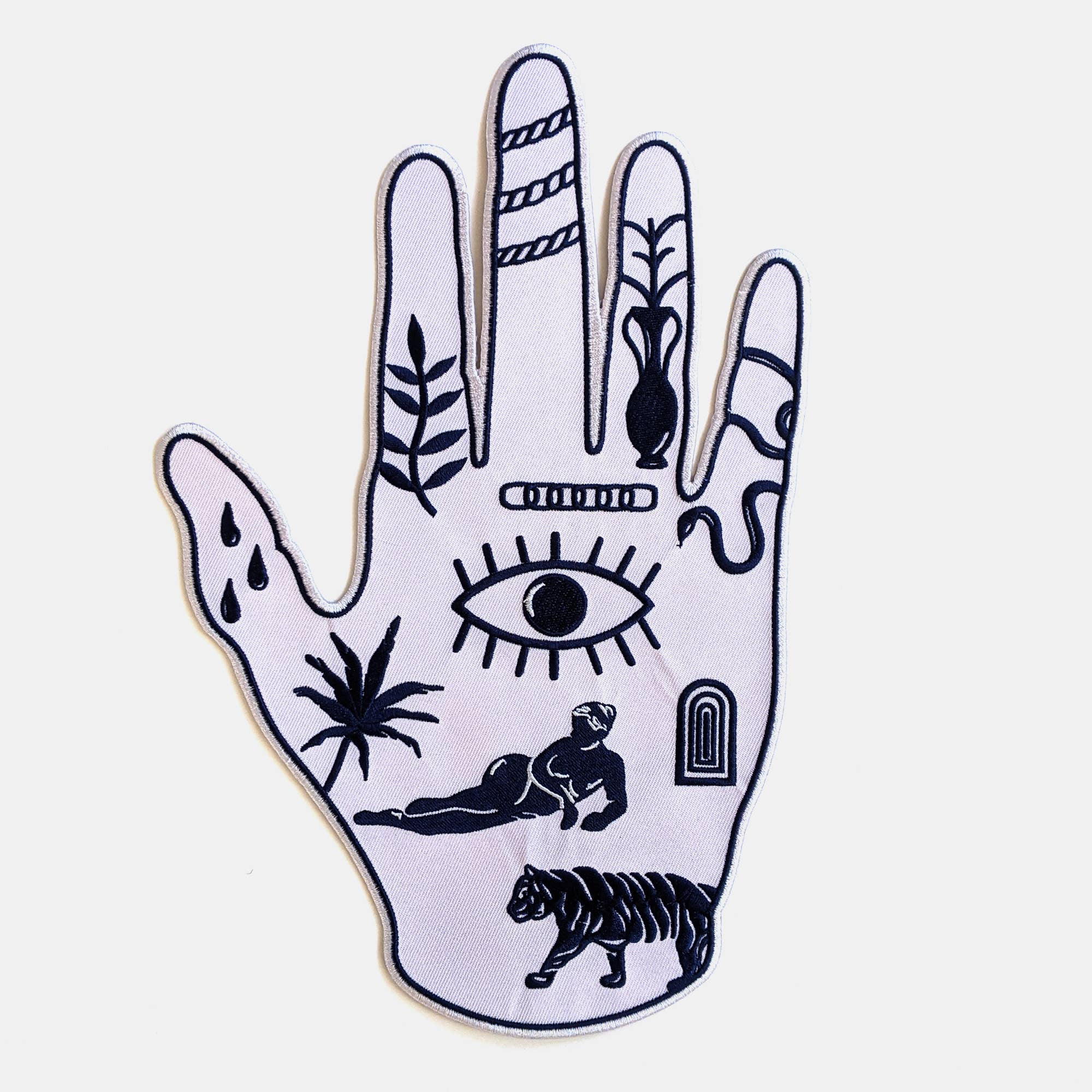 Hand Large Back Patch