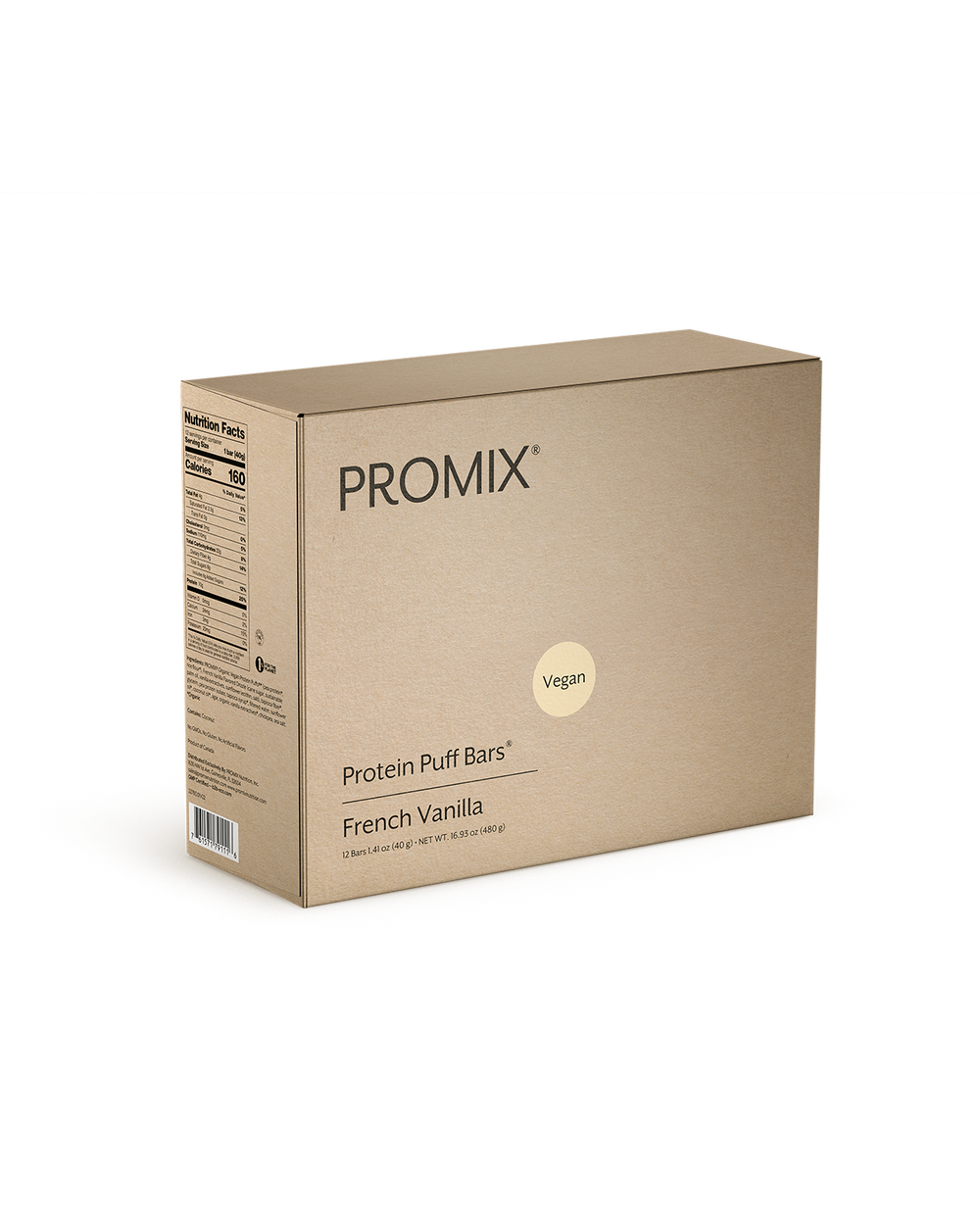 Promix - Vegan Cereal Bars: Variety / 12 Bars