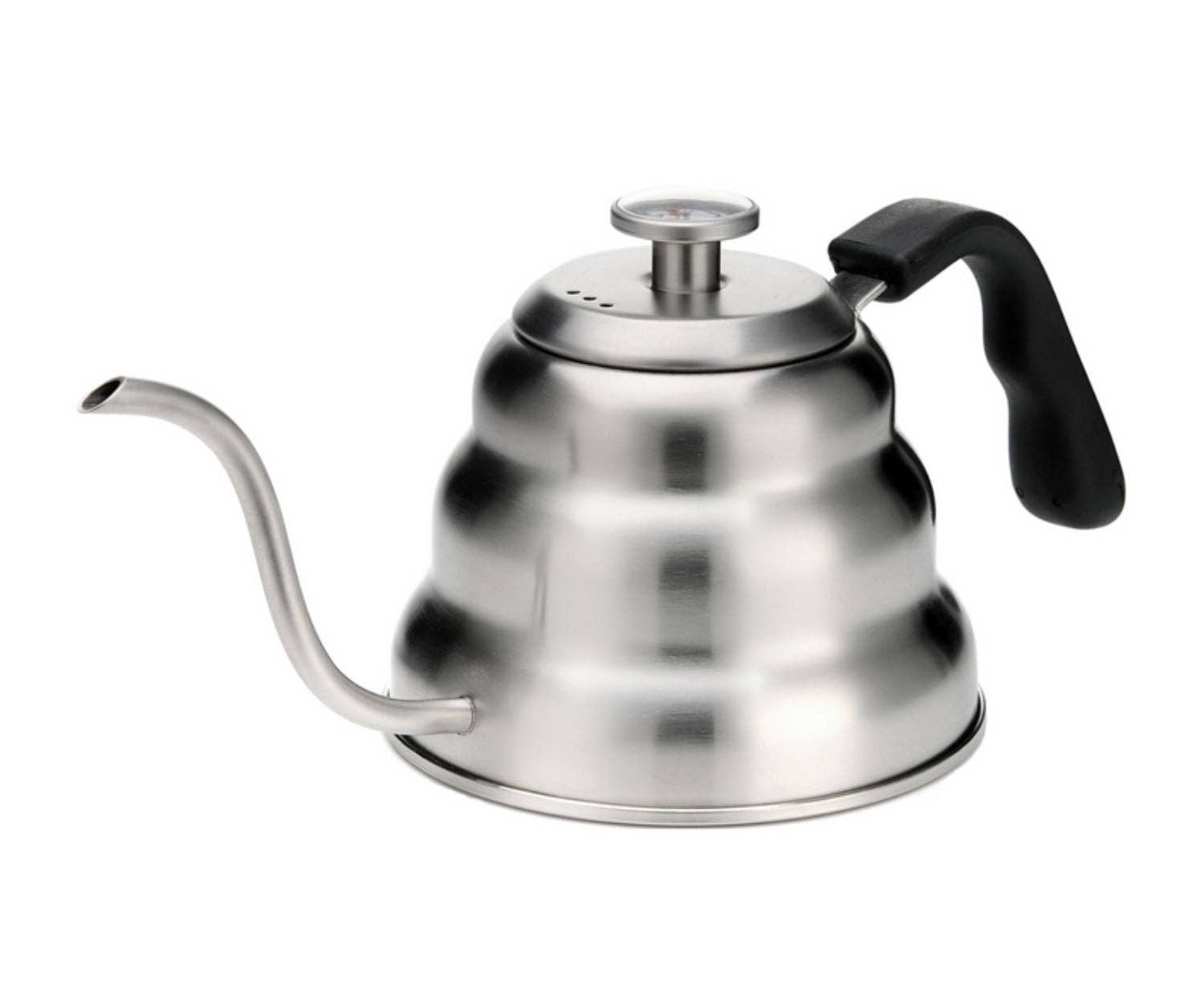 Barista Warrior - Pour Over Kettle: Silver / 1.2 Liter