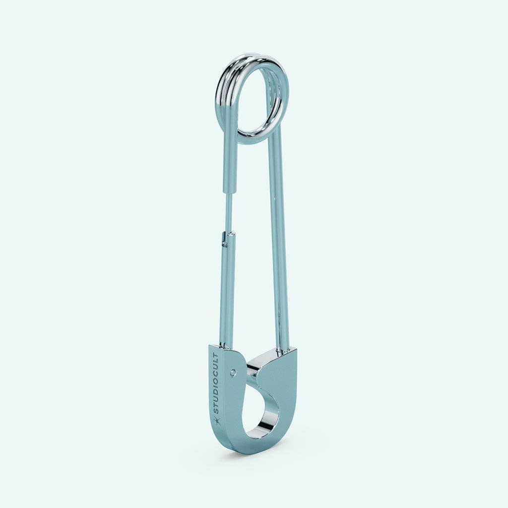 STUDIOCULT - Oversized Safety Pin (Single) Earring - Silver