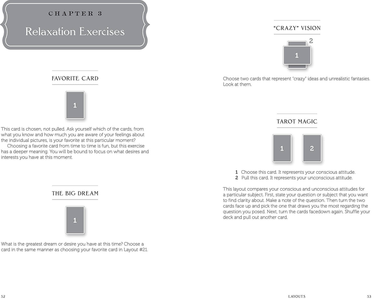 Complete Book of Tarot Spreads by Evelin Burger & Johannes Fiebig