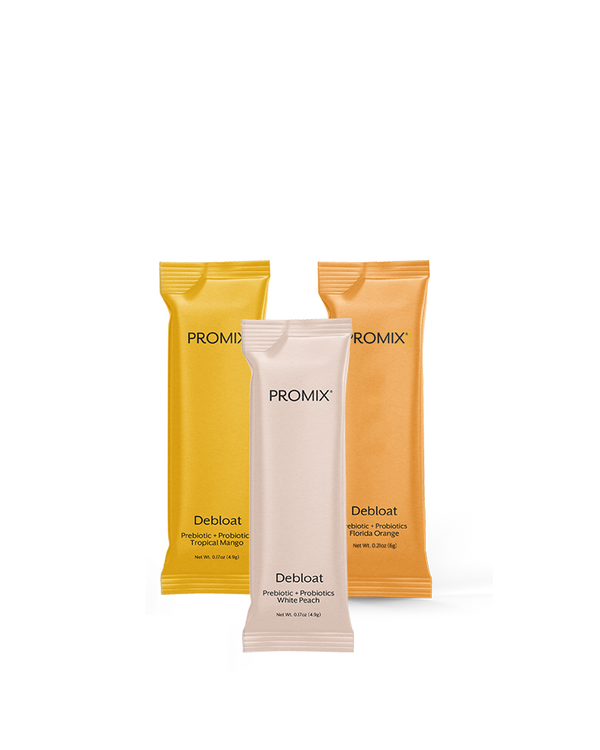 Promix - Debloat Variety Pack - Orange, Peach, Mango
