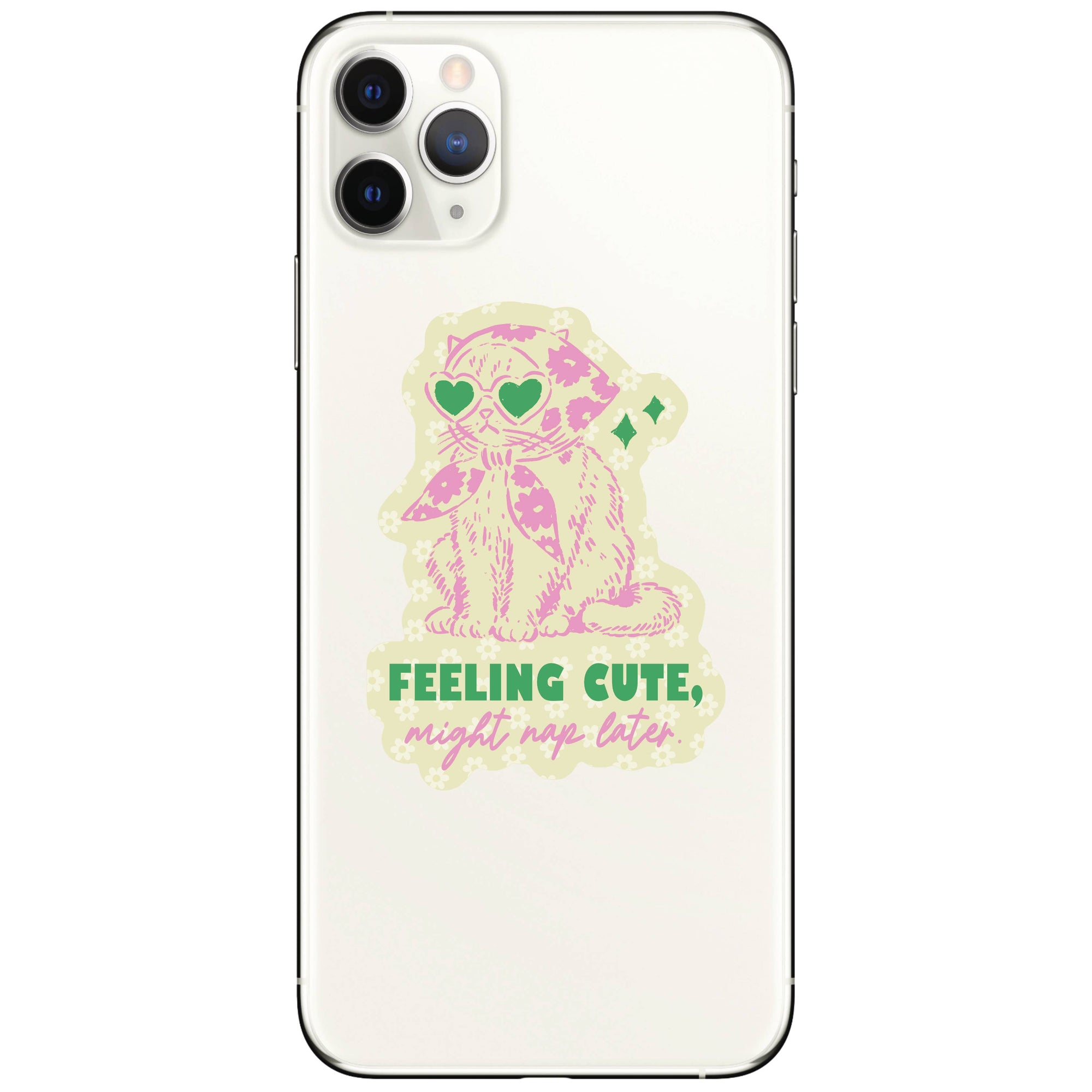 Juju and Moxie - Sarcastic Kitty Cat Feline Cute High Quality Vinyl Sticker