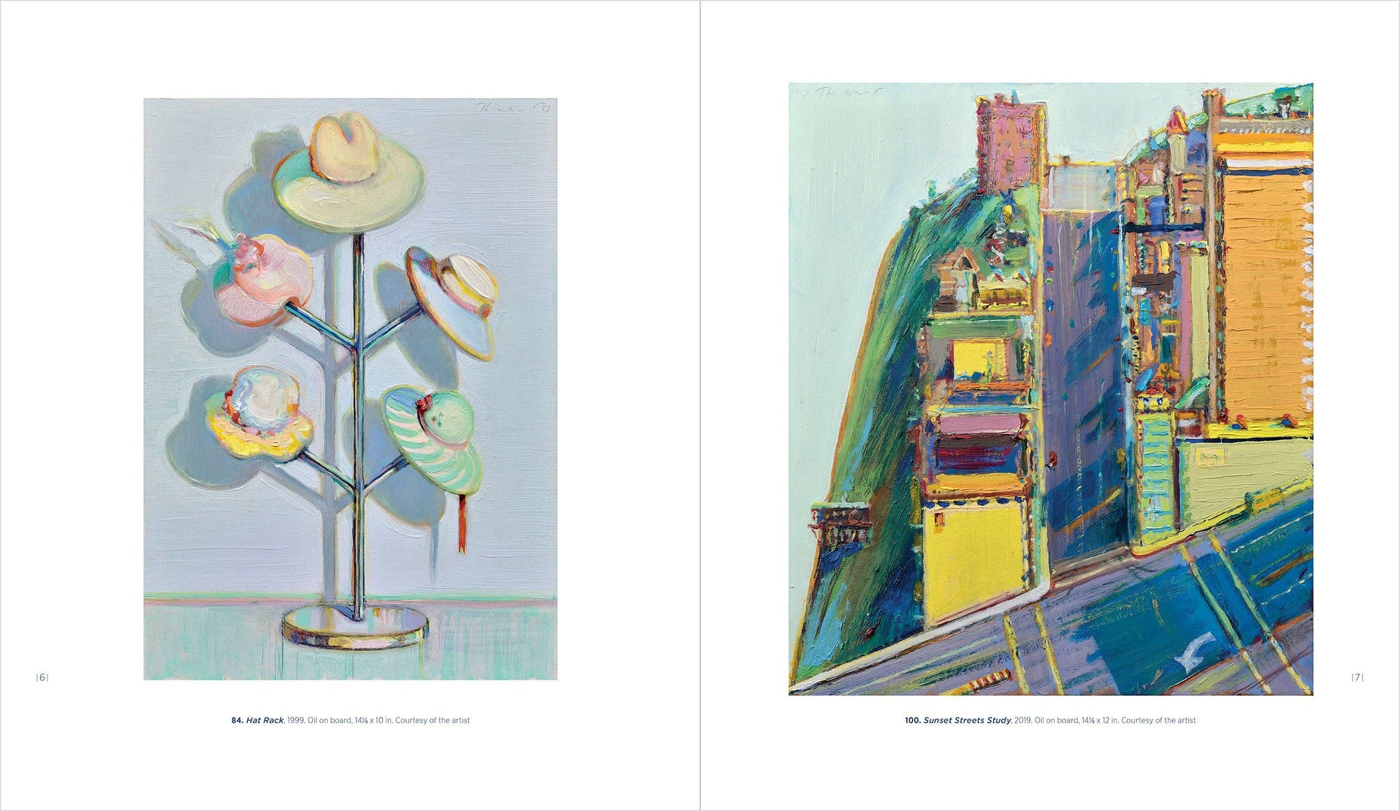 Pomegranate - 100: Paintings, Prints, and Drawings Book - Wayne Thiebaud