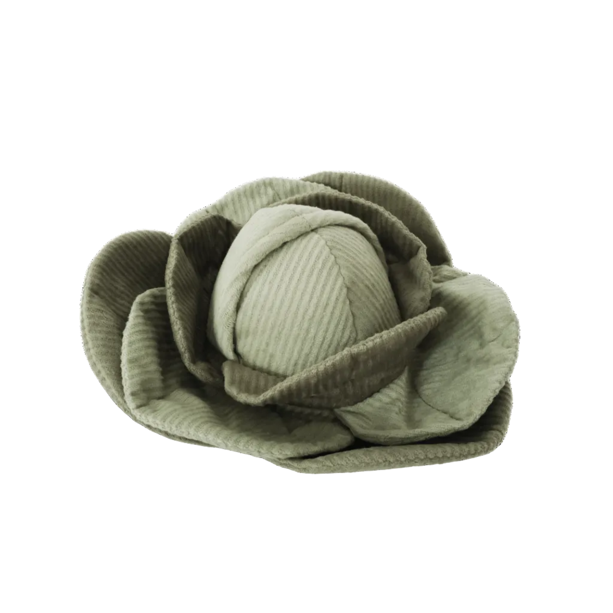 Lambwolf Collective -  Enrichment Dog Toy (Squeaky + Snuffle Ball) - Green Cabbage Pop