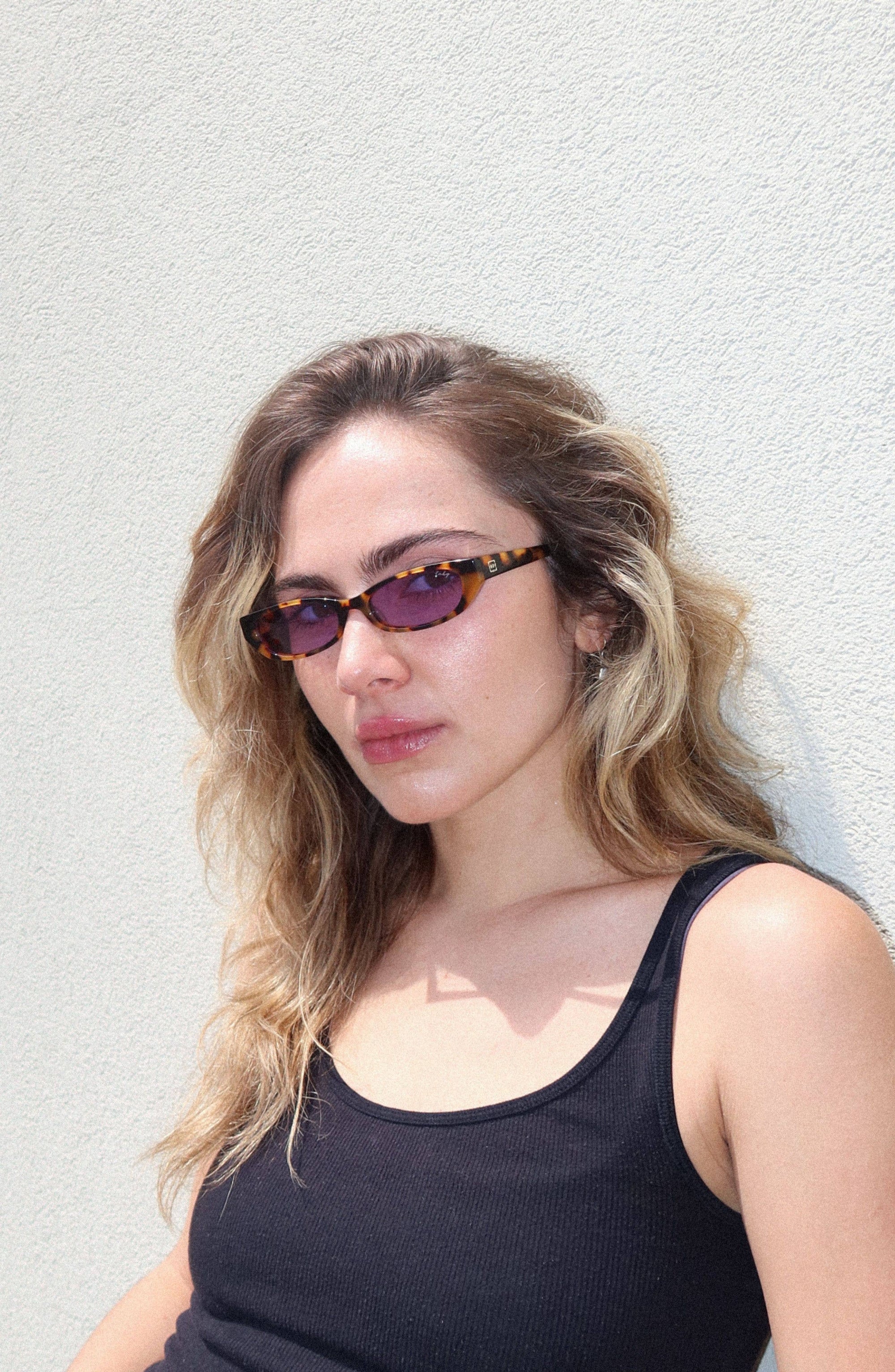 INDY Sunglasses - Gisele Lilac Polarized Sunglasses – UV Protection