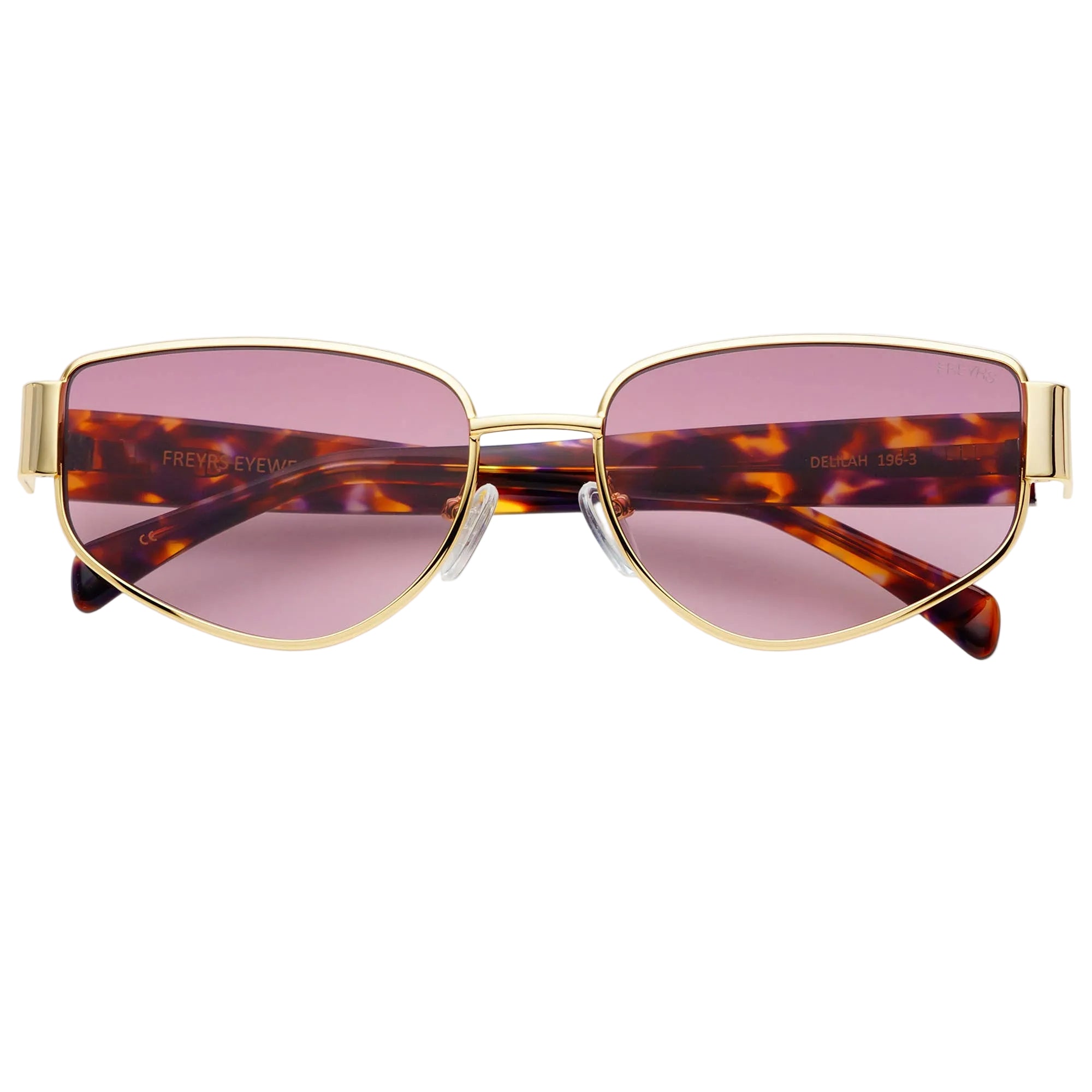 FREYRS - Delilah Sunglasses - Gold / Lavender
