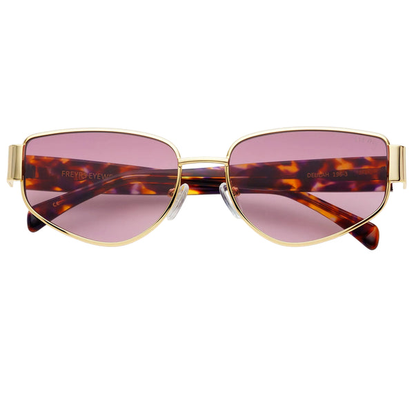 FREYRS - Delilah Sunglasses - Gold / Lavender