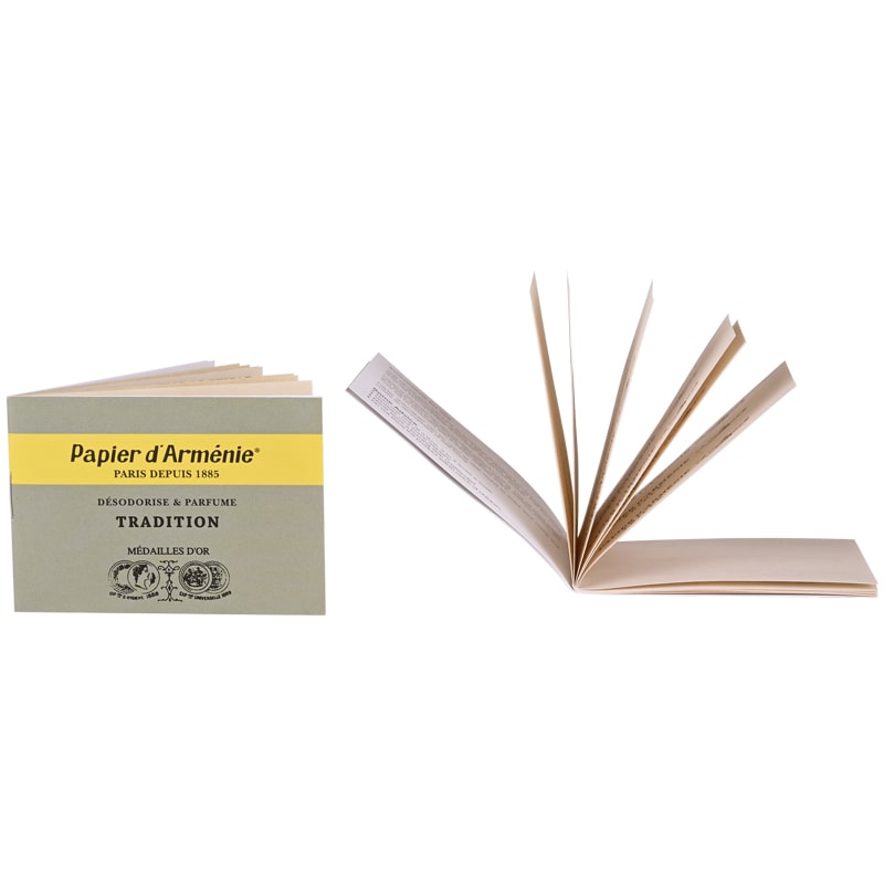 Papier d'Arménie - French Incense Paper - Traditional