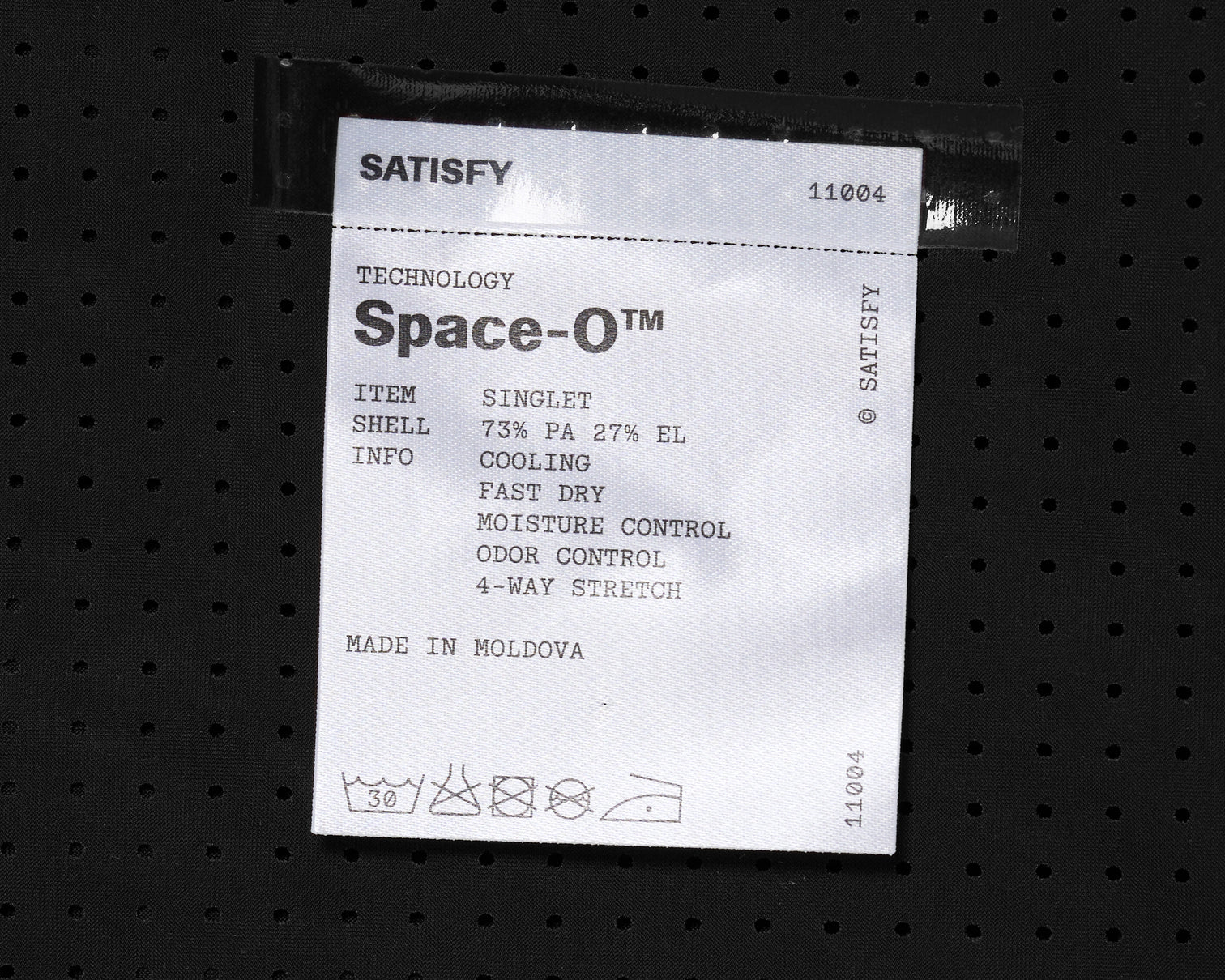 SATISFY - Space-O Singlet - Black