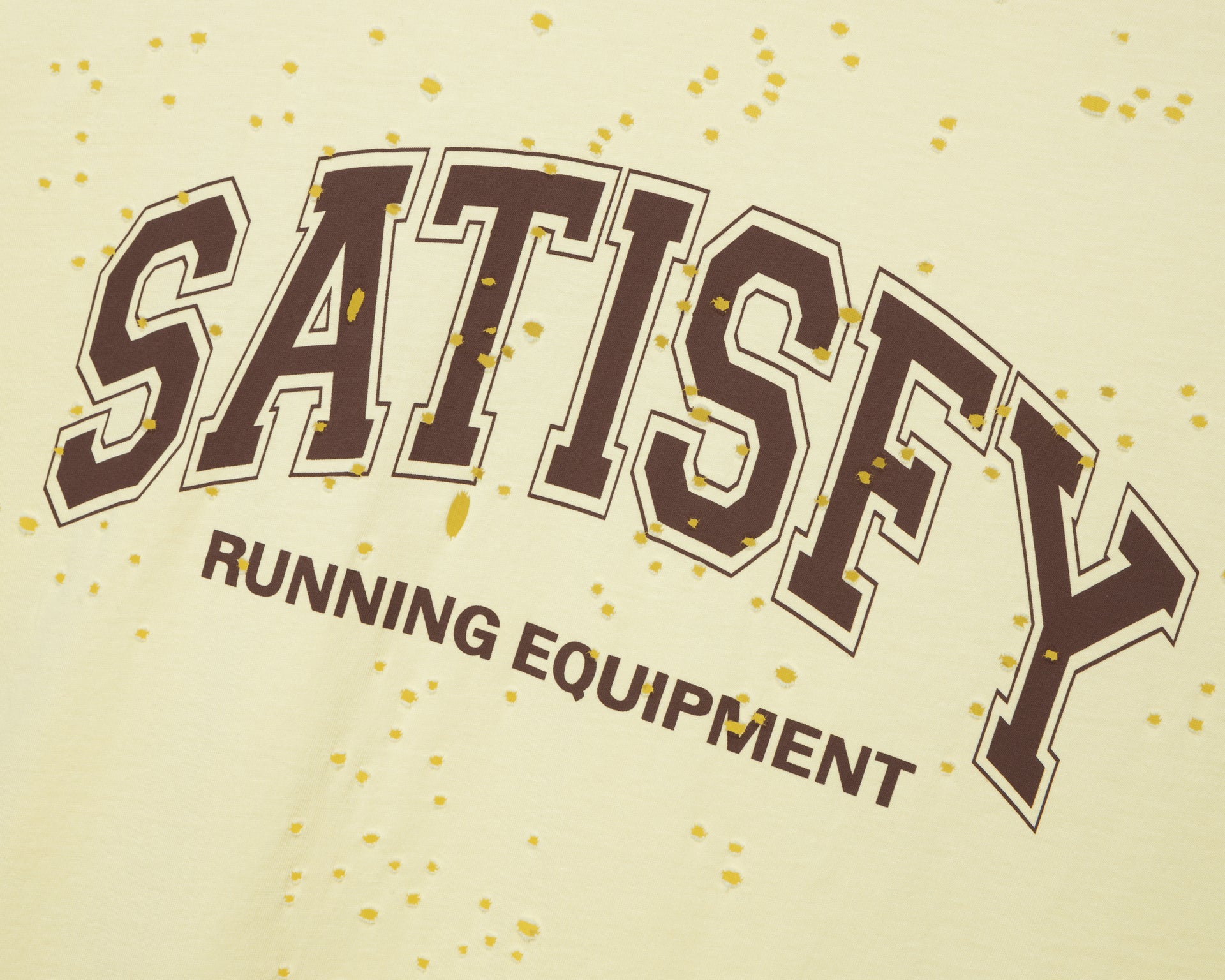 SATISFY - MothTech™ Muscle Tee - Aged Transparent Yellow
