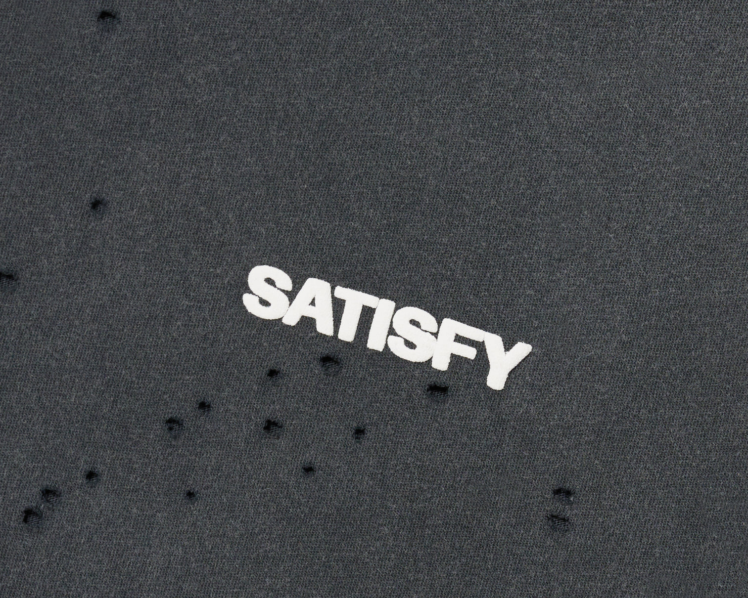 SATISFY - MothTech Muscle Tee - Aged Black