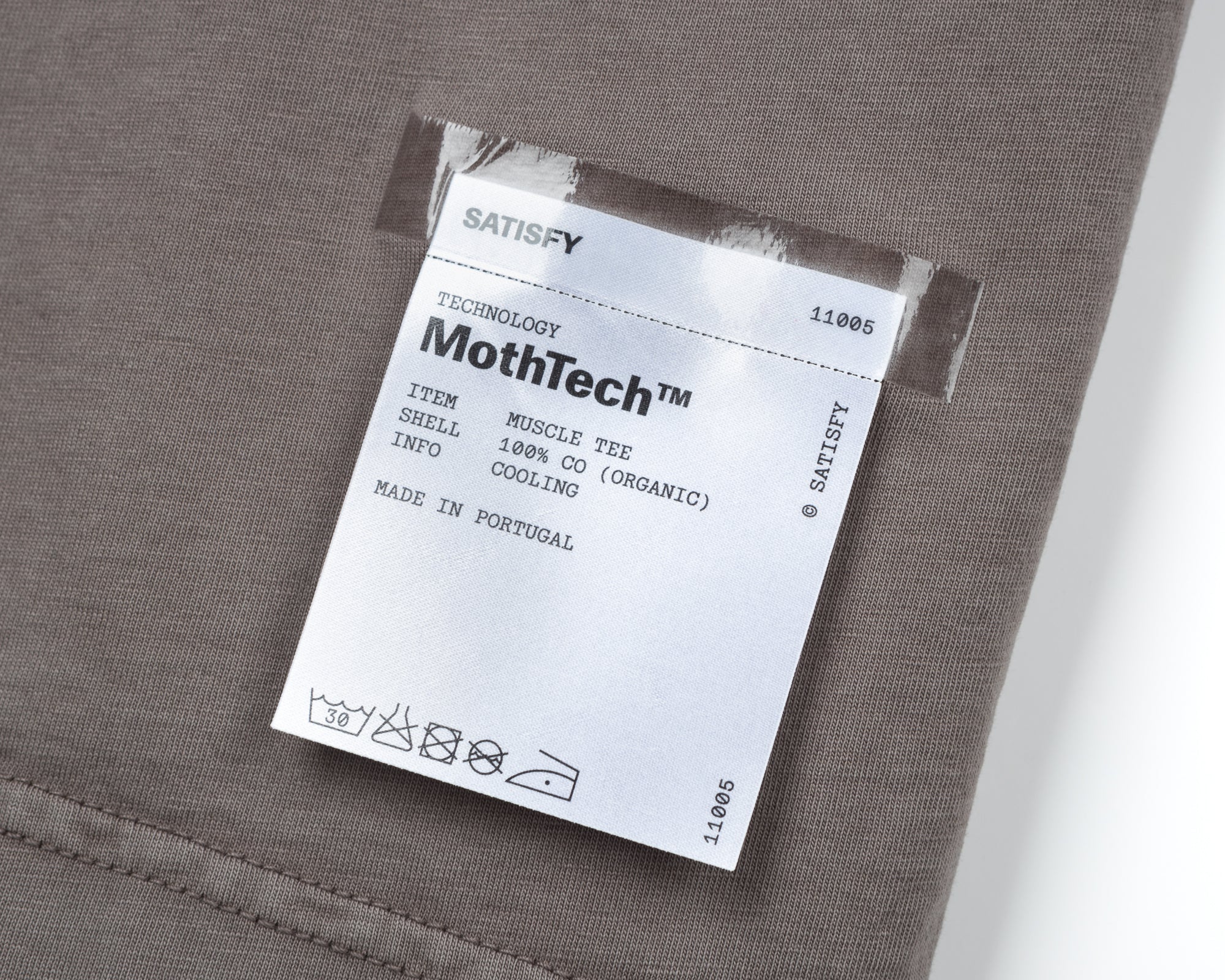 SATISFY - MothTech Muscle Tee - Aged Falcon