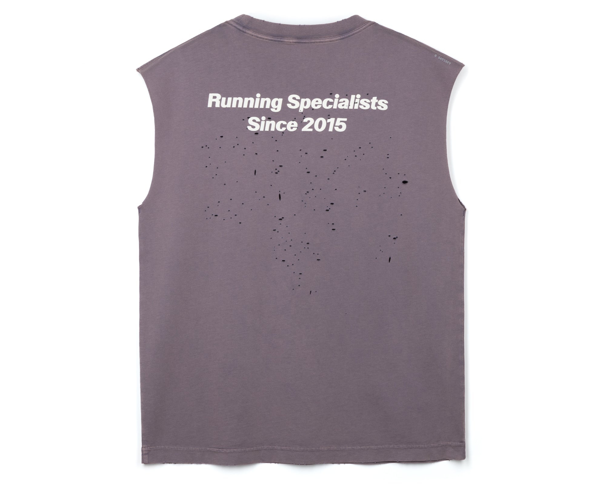 SATISFY - MothTech Muscle Tee - Aged Purple Sage