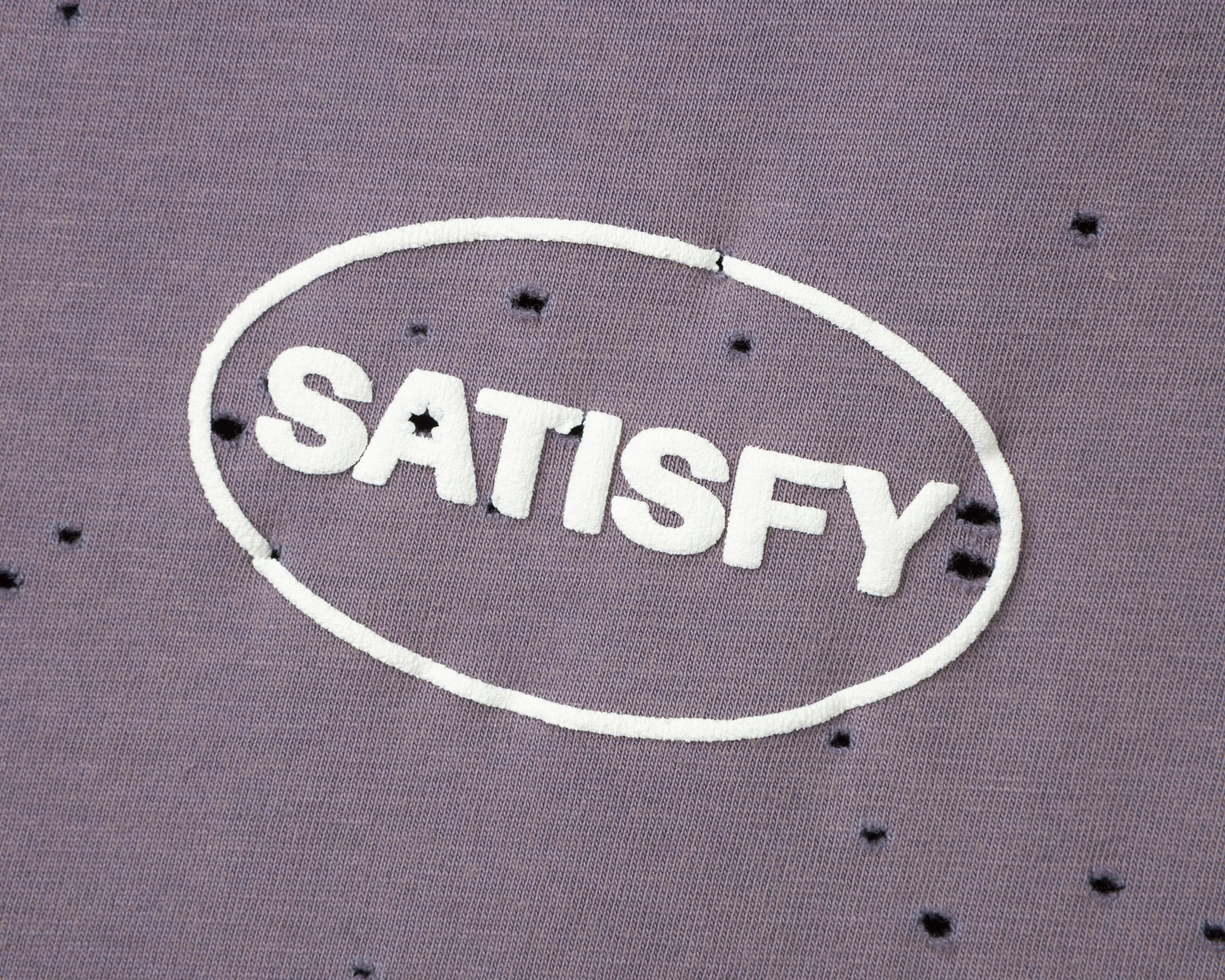 SATISFY - MothTech Muscle Tee - Aged Purple Sage