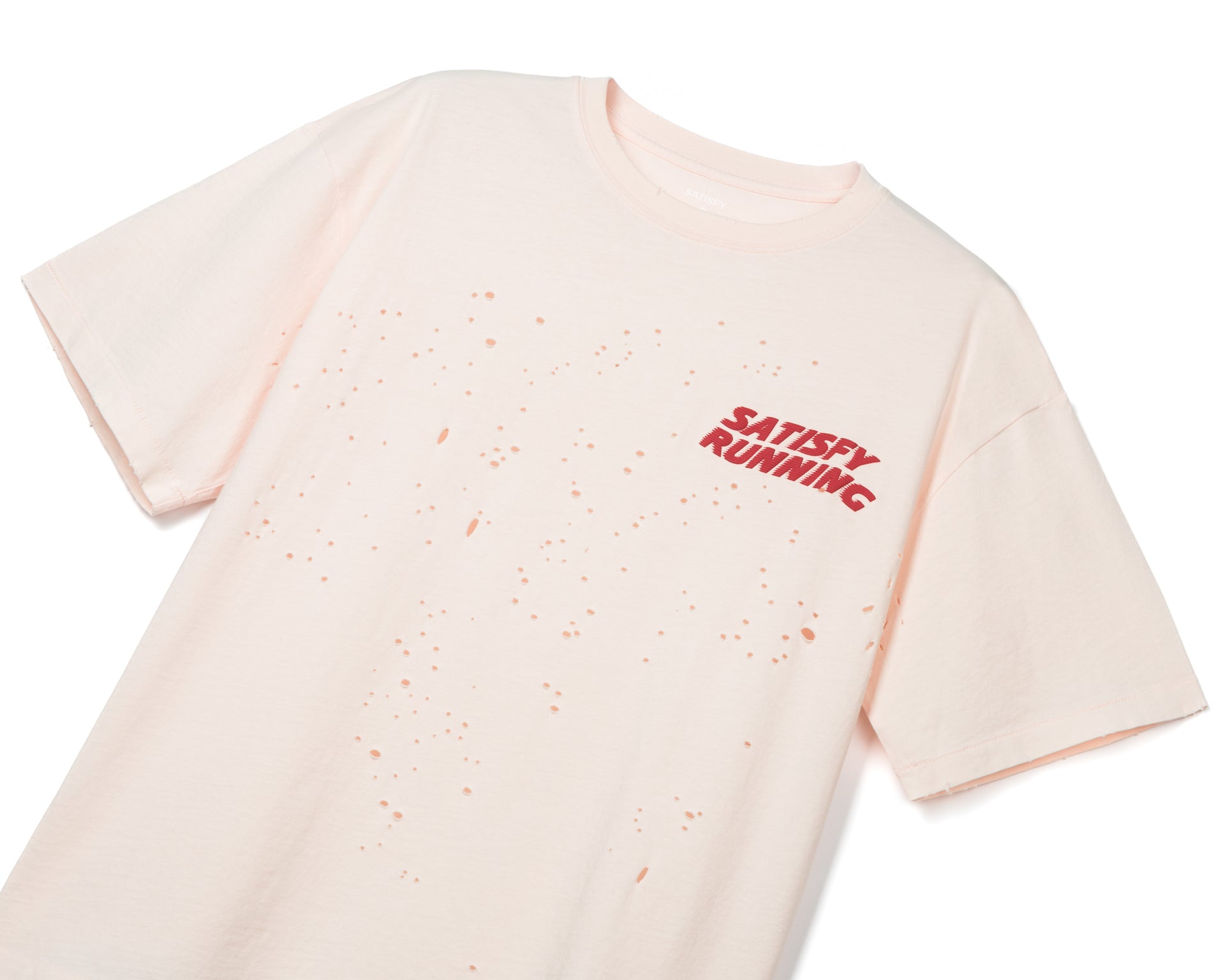 SATISFY - MothTech™ T-Shirt  - Sun Bleached Rosewater