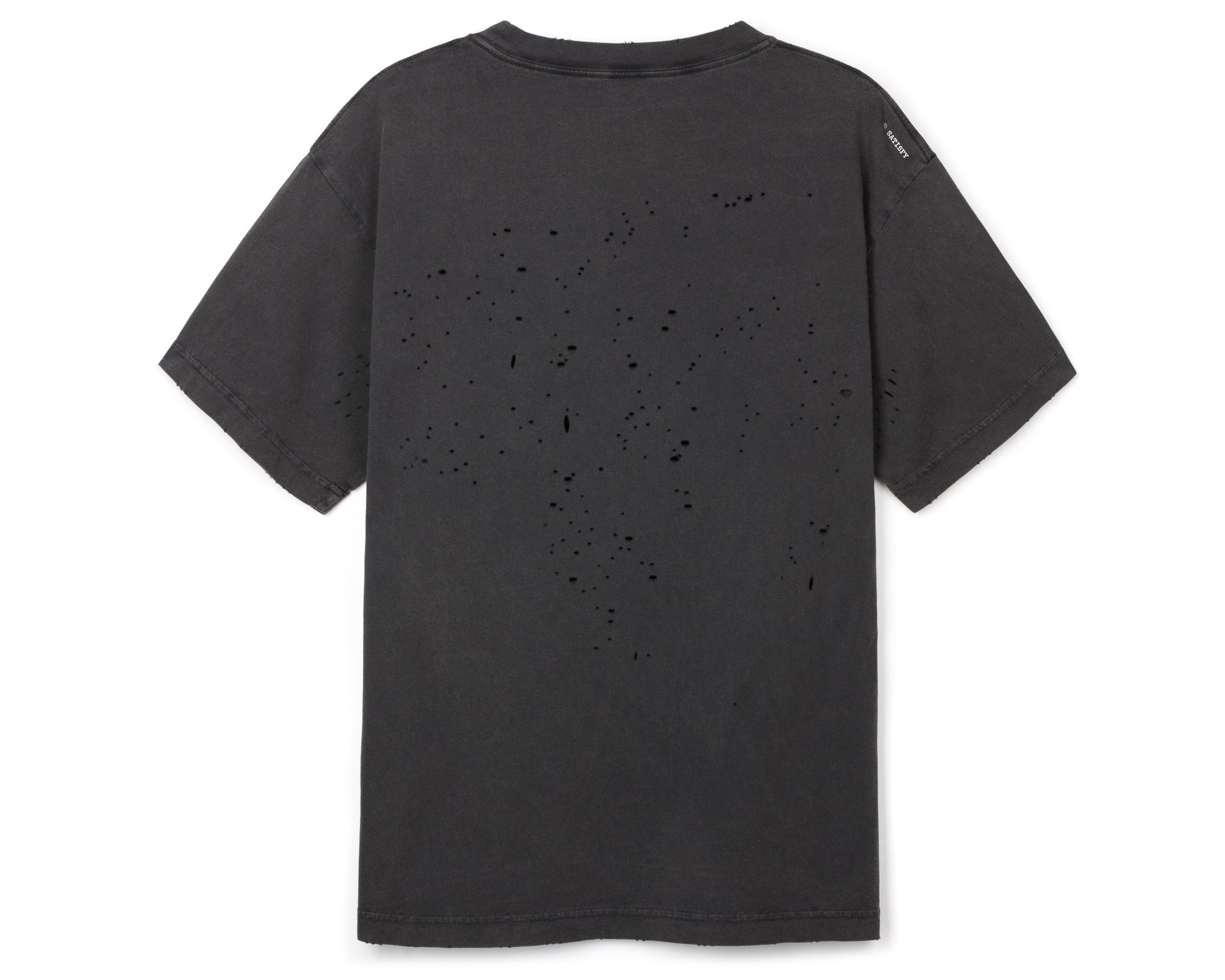 SATISFY - MothTech™ T-Shirt  - Aged Black Satisfy Running
