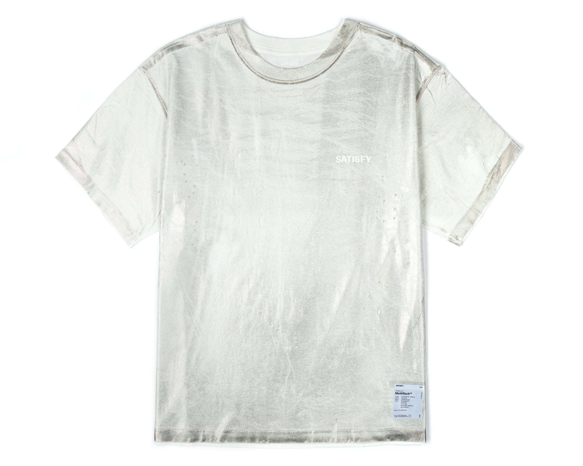 SATISFY - MothTech™ T-Shirt  - Silver