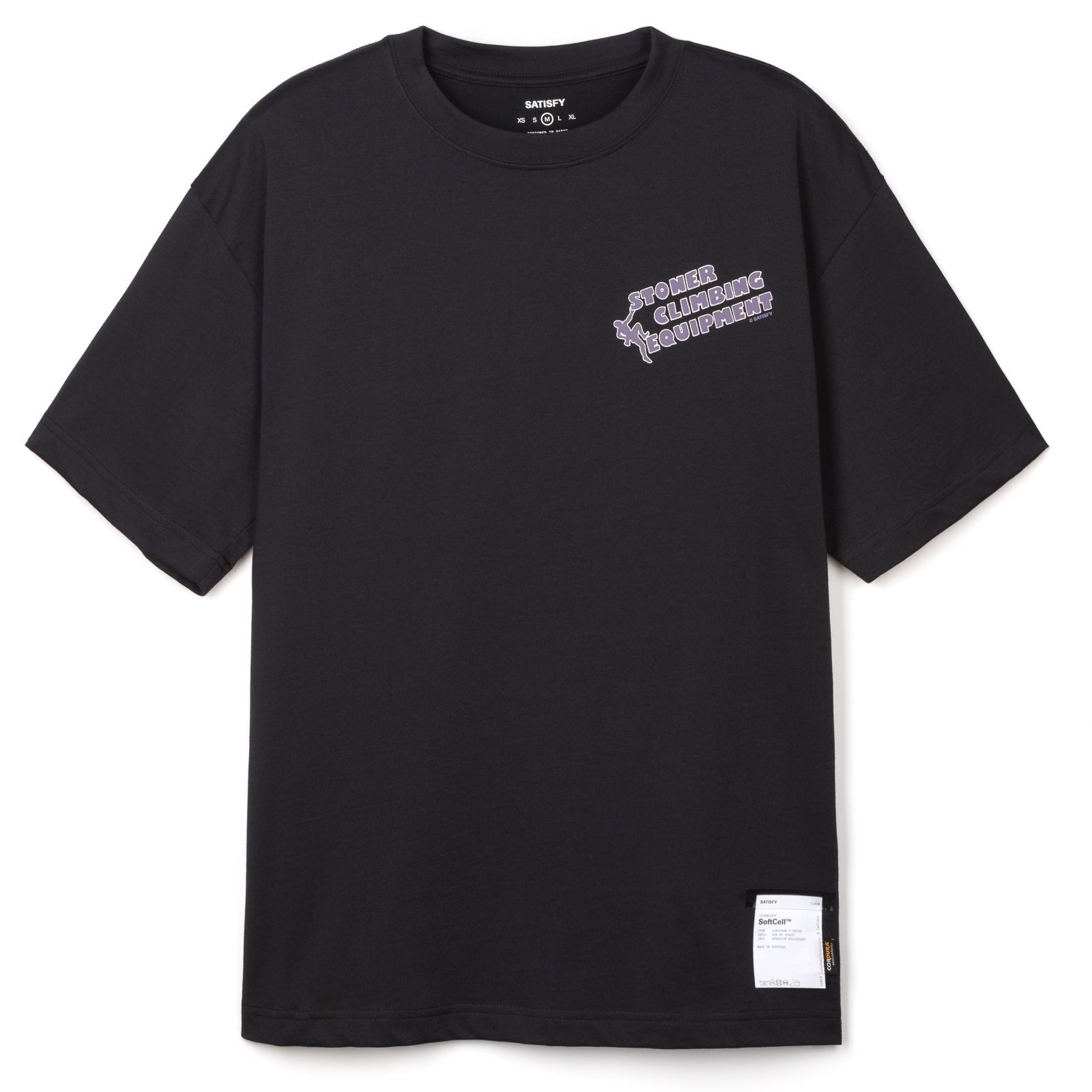 SATISFY - SoftCell Cordura T-shirt - Black