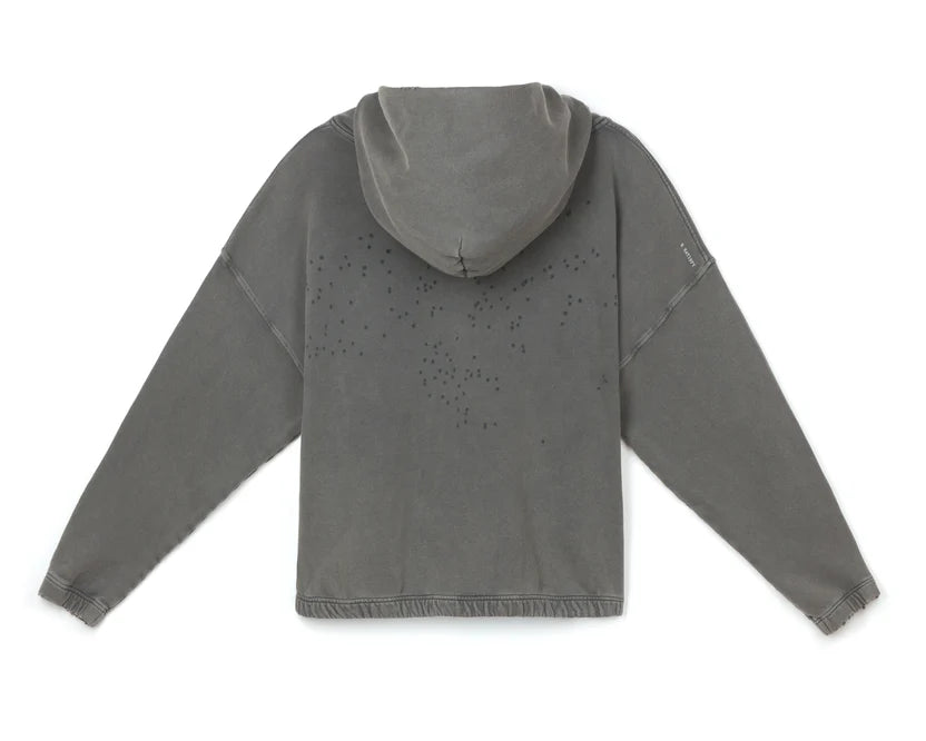 SATISFY - MothTech™ Hoodie  - Faded Black