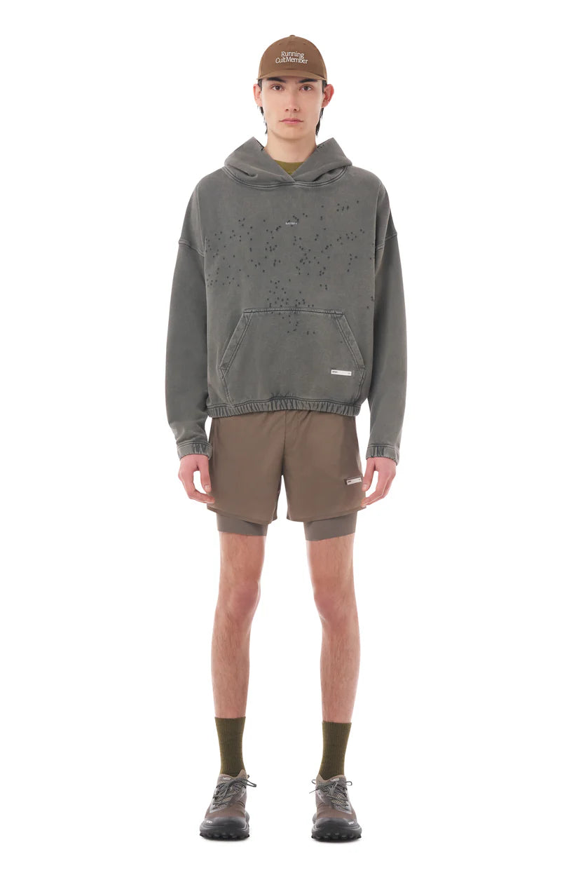 SATISFY - MothTech™ Hoodie  - Faded Black