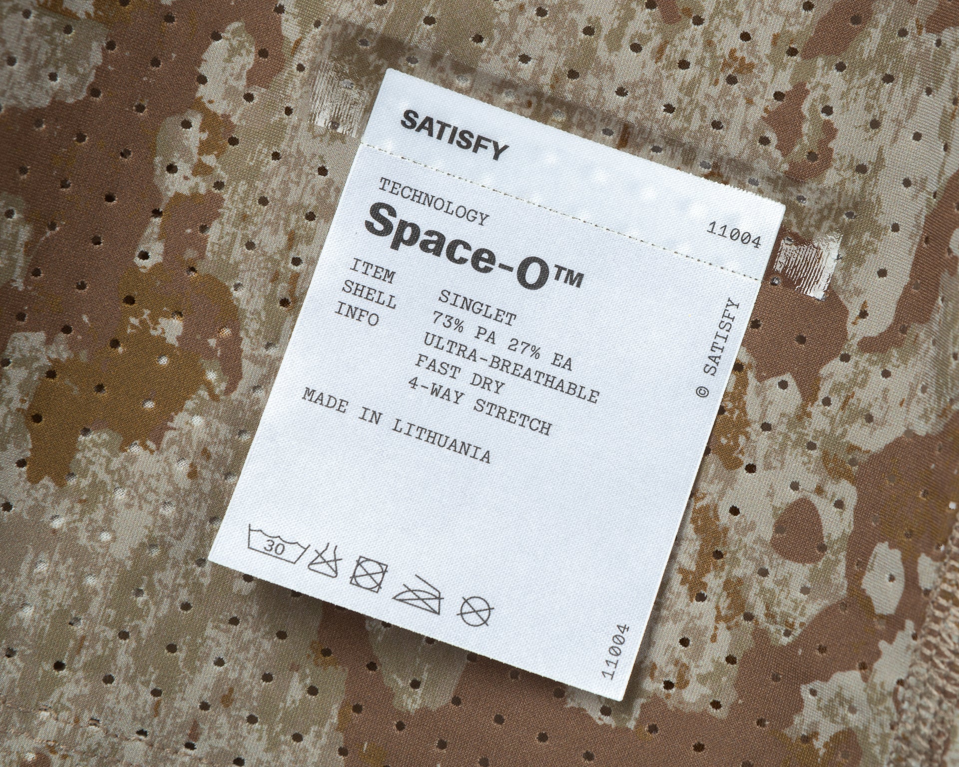 SATISFY - Space‑O™ Singlet- Camo