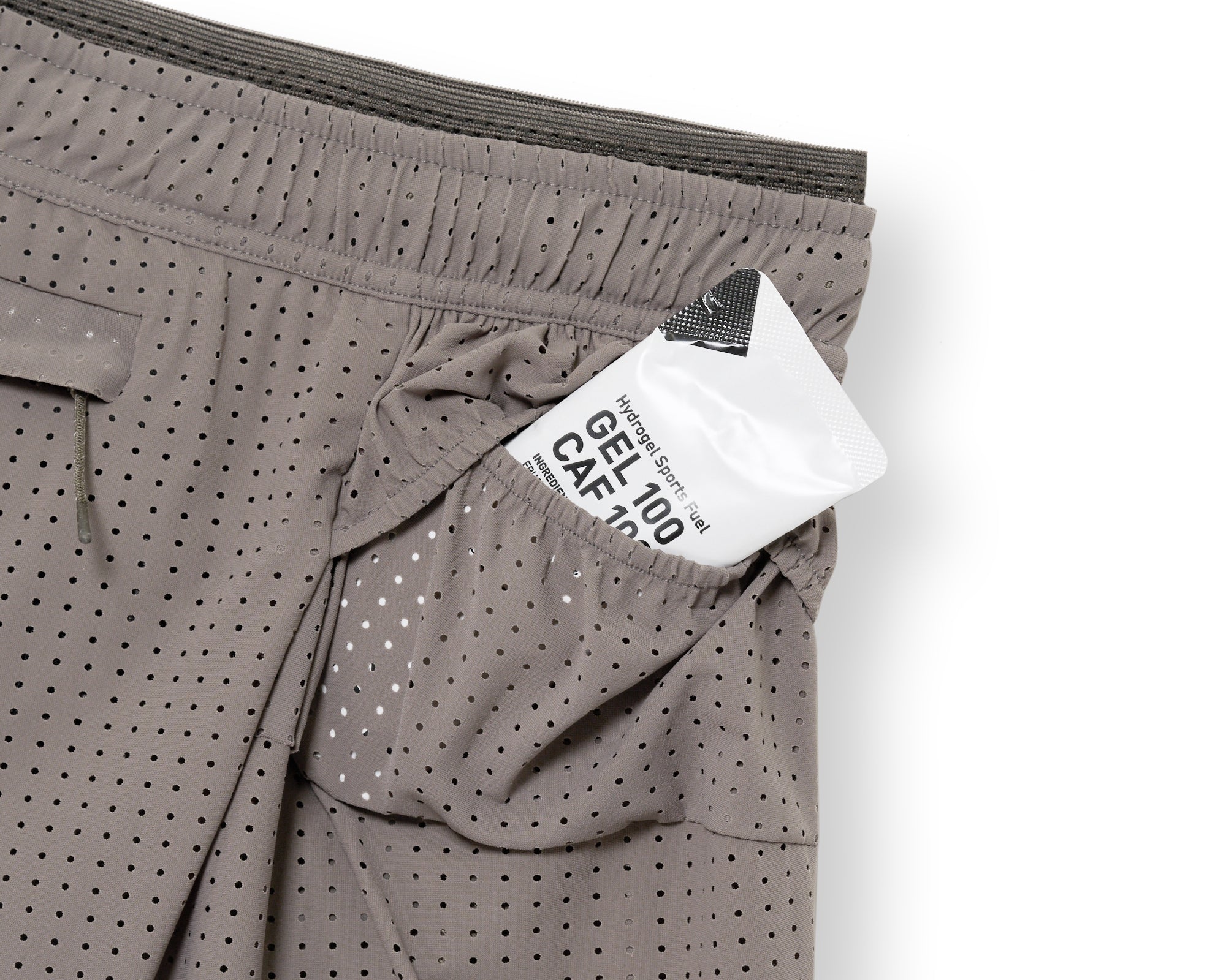 SATISFY - Space-O 2.5 Distance Shorts - Taupe